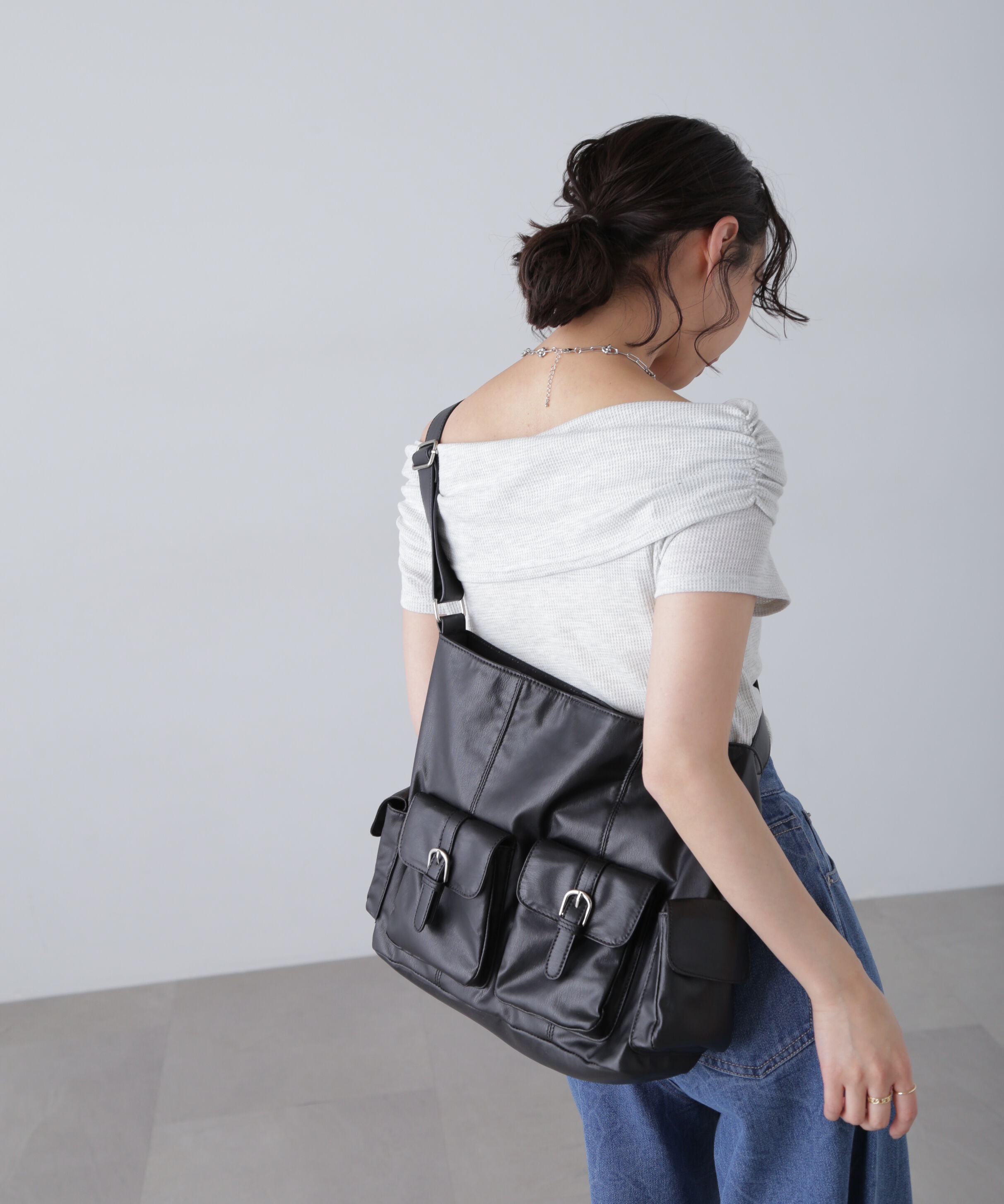  「ベルトポケットバッグ」|その他|ブラック
