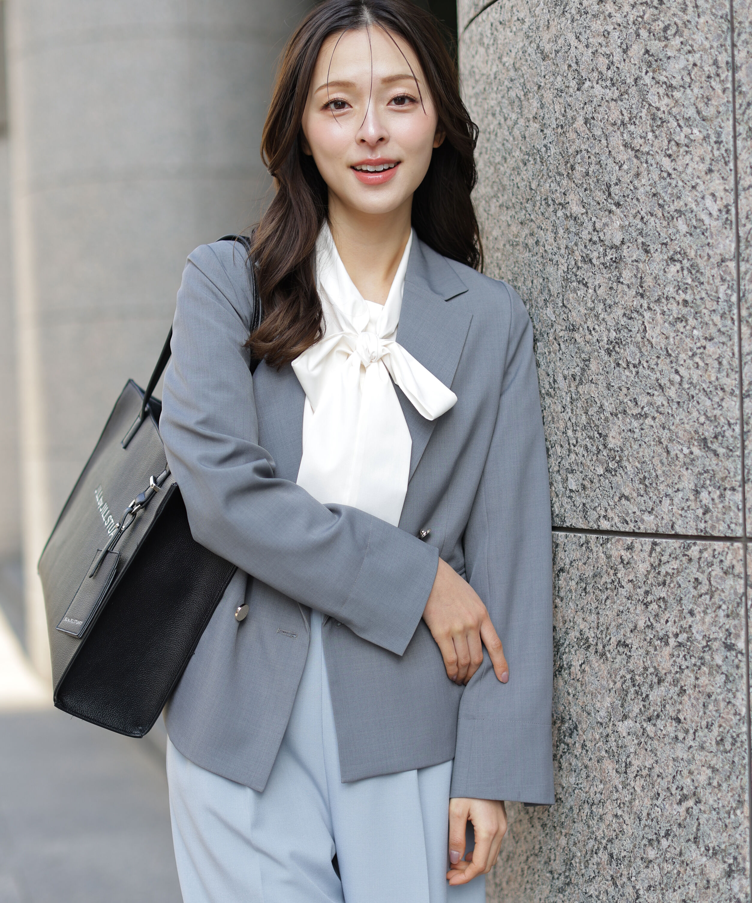  「ビッグボウタイブラウス」|シャツ・ブラウス|