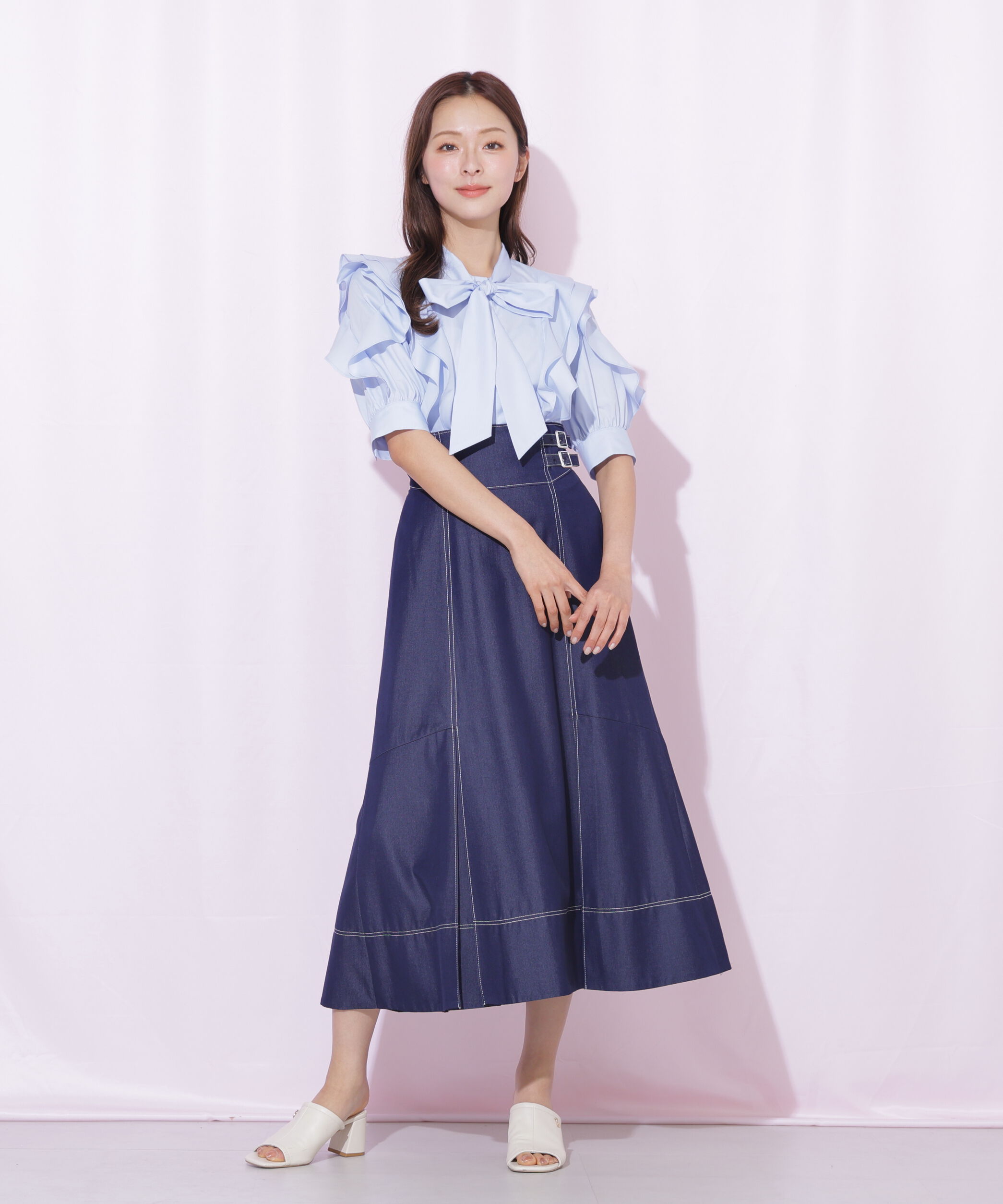  「ビッグボウタイブラウス」|シャツ・ブラウス|