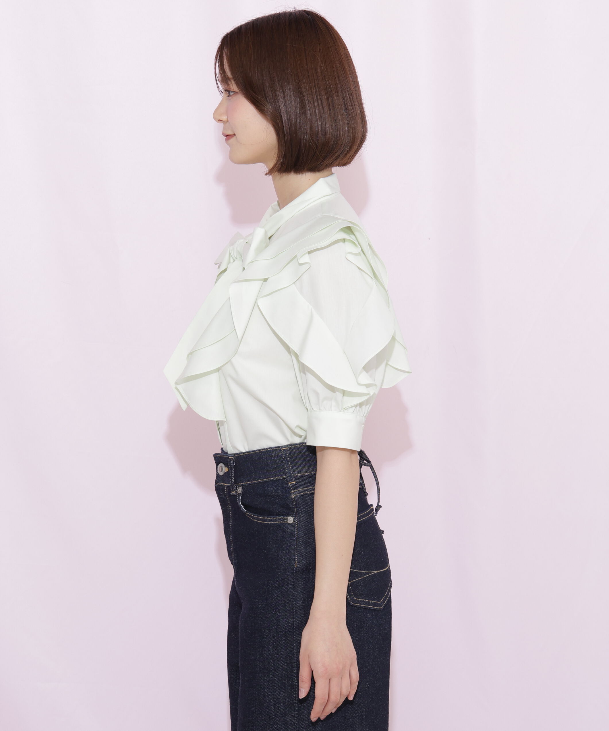  「ビッグボウタイブラウス」|シャツ・ブラウス|