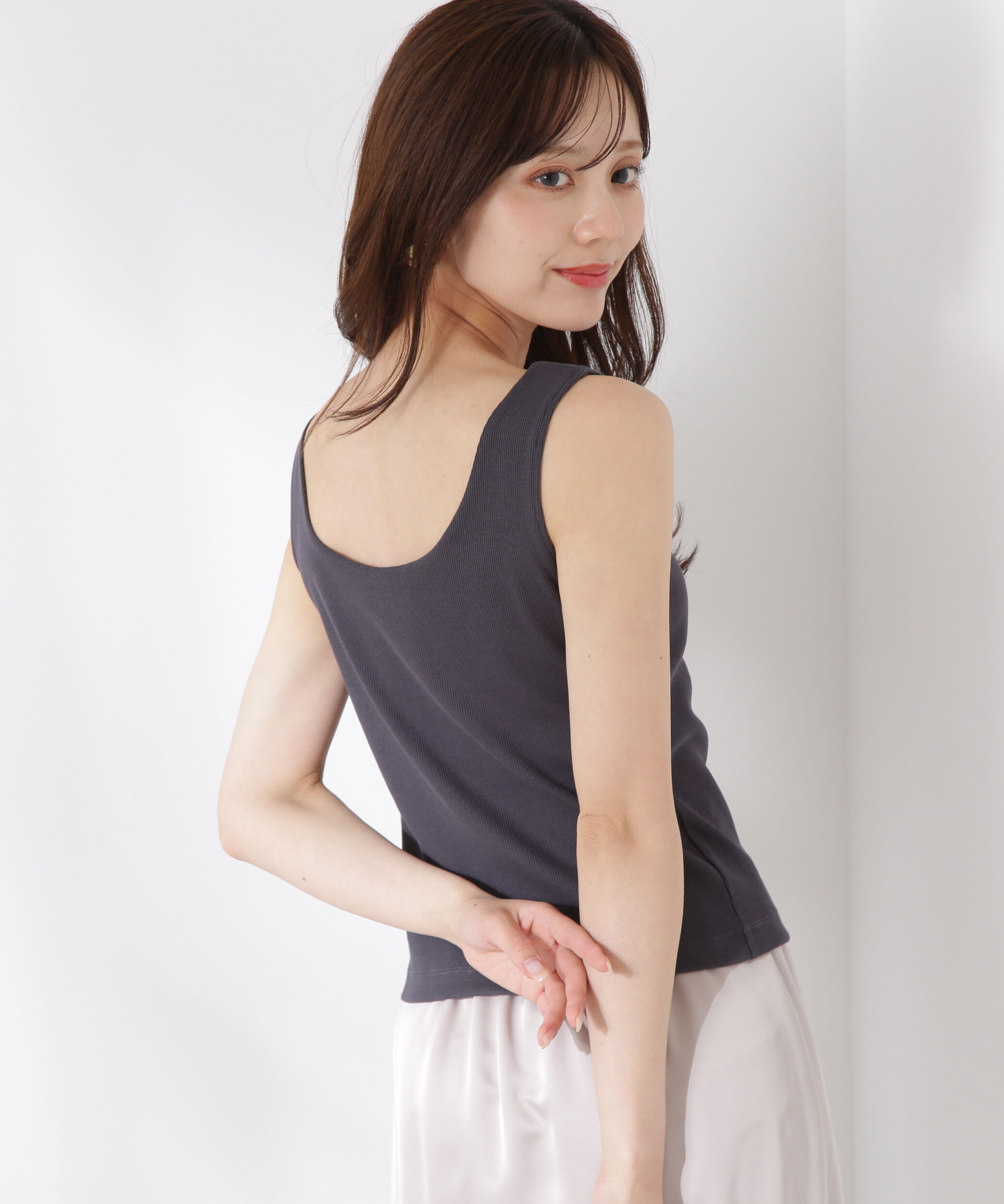 PROPORTION BODY DRESSING「カップ付テレコ」|Tシャツ・カットソー|