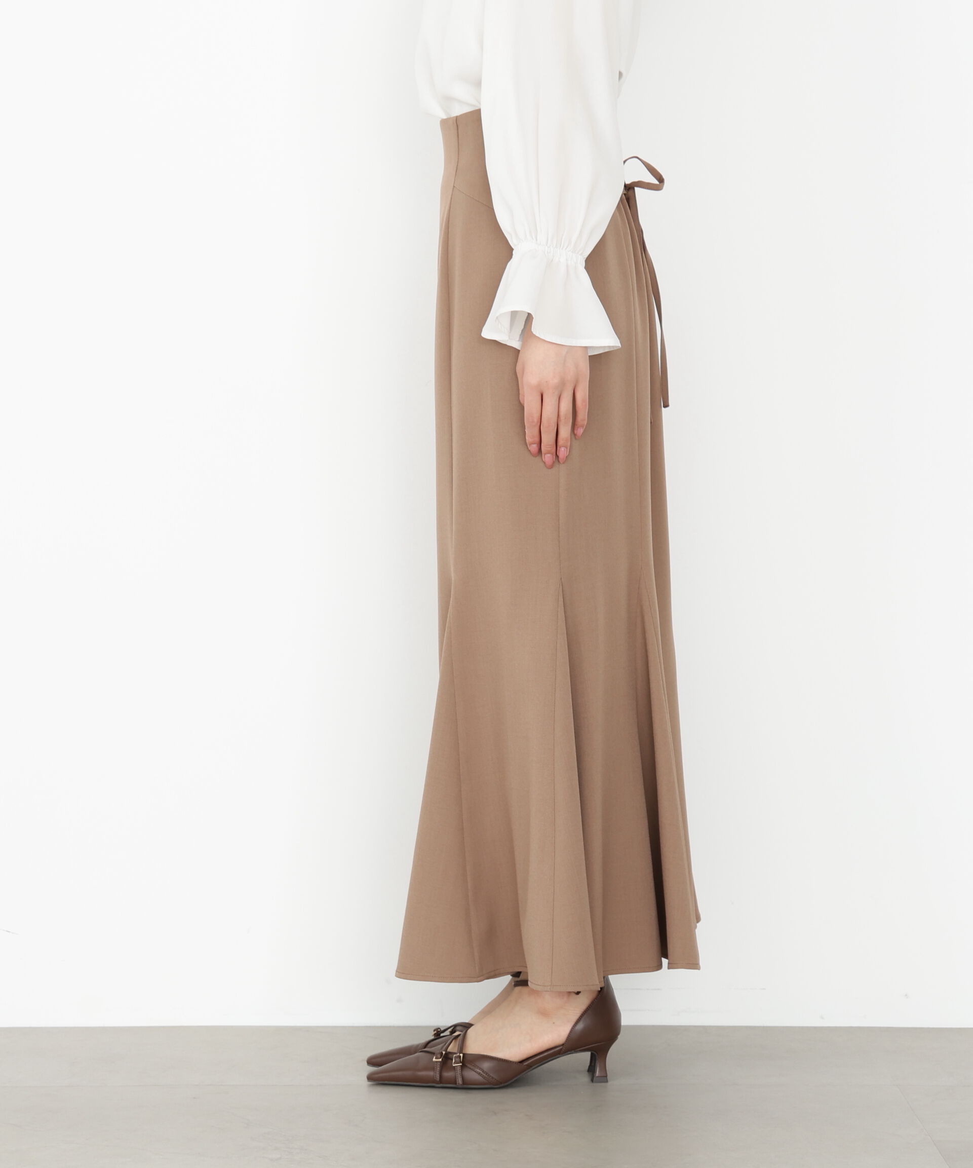 PROPORTION BODY DRESSING「バックレースアップマーメイドスカート 25AW」|スカート|