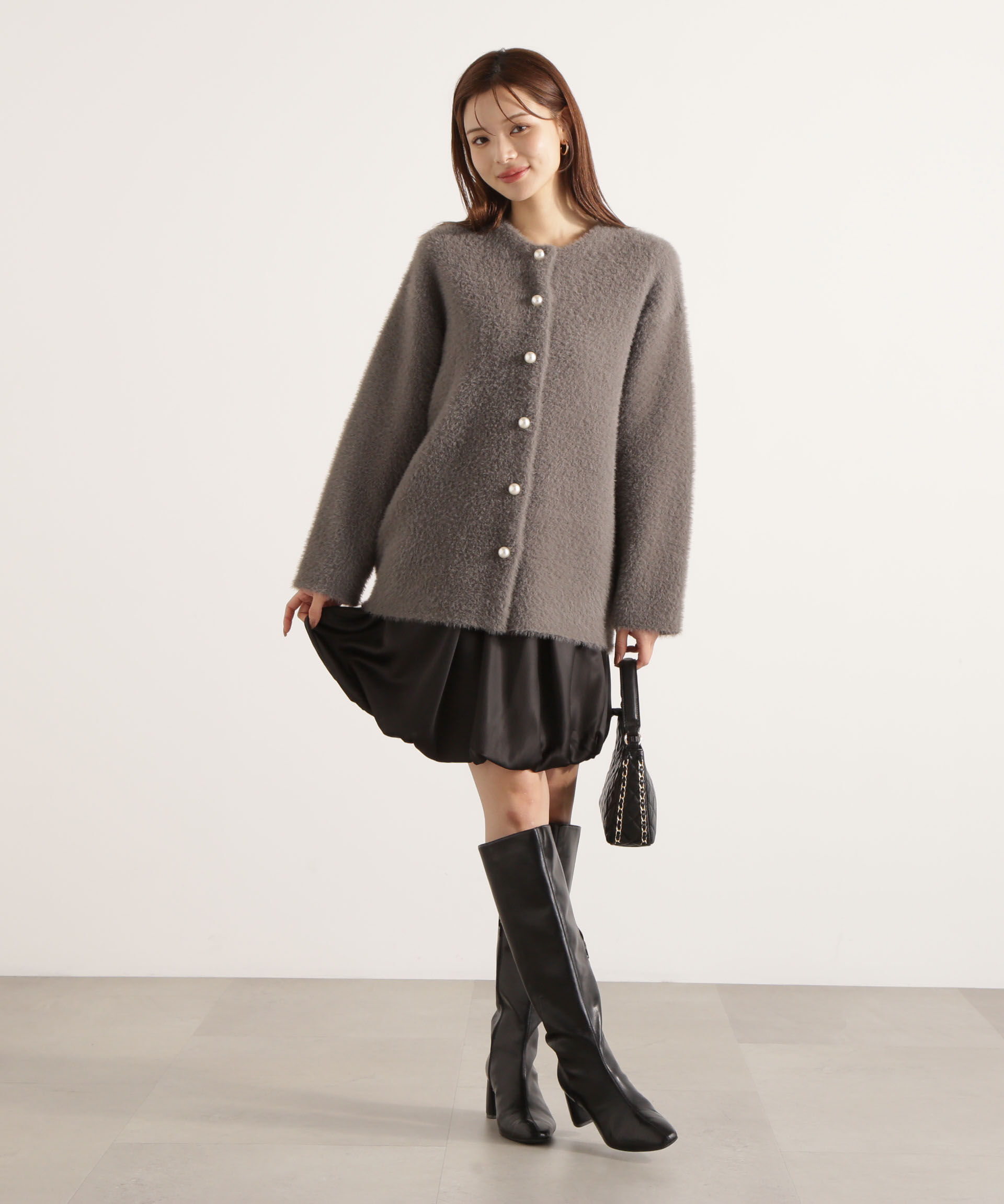 PROPORTION BODY DRESSING「フェザージャコット 25AW」|ブルゾン・スタジャン|