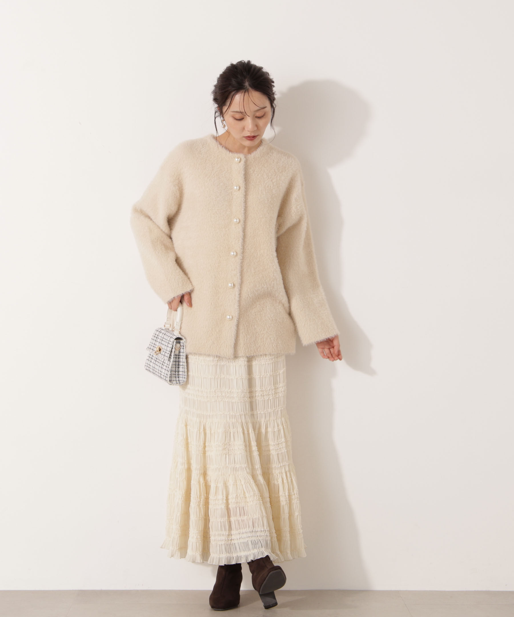 PROPORTION BODY DRESSING「フェザージャコット 25AW」|ブルゾン・スタジャン|