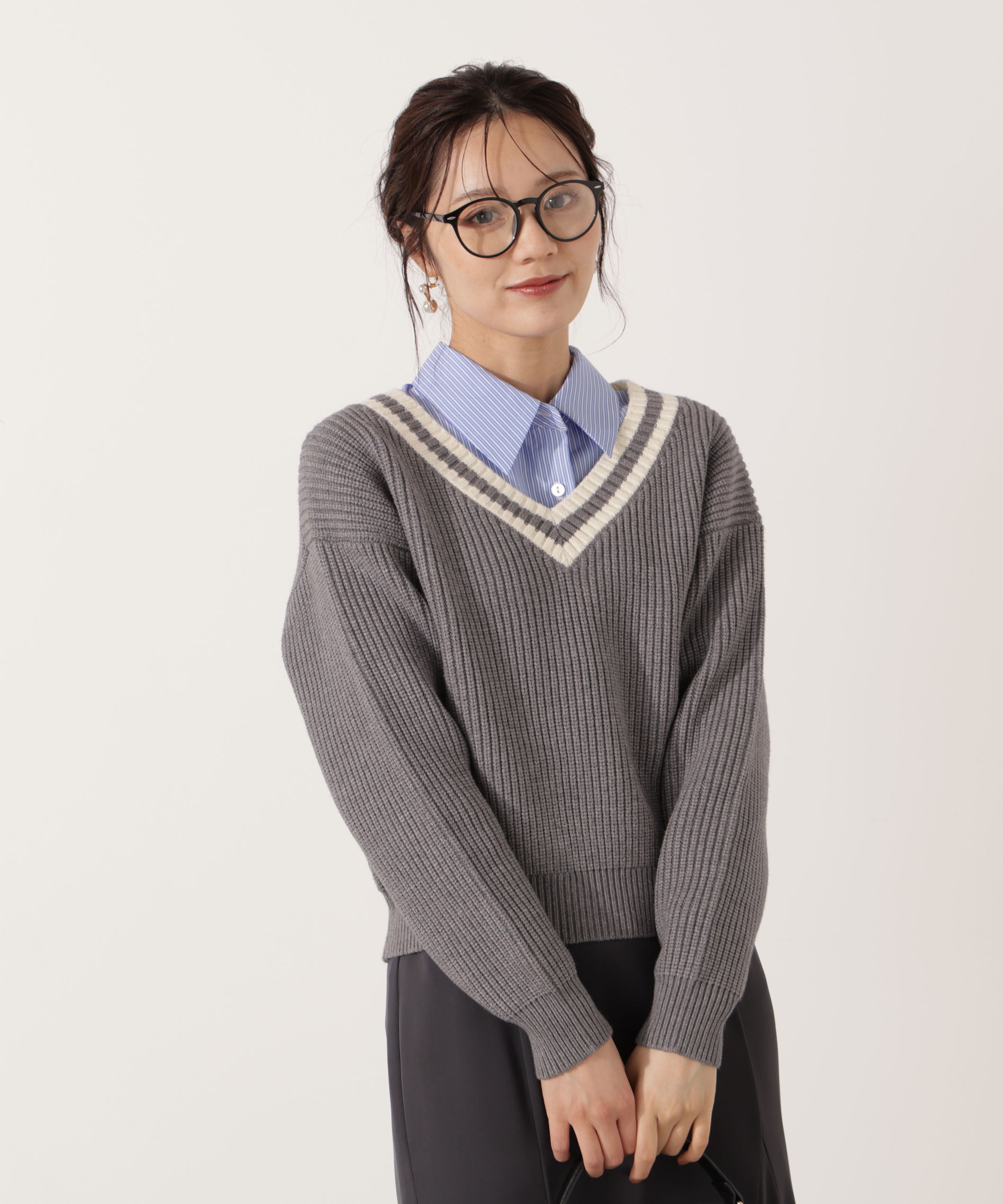 PROPORTION BODY DRESSING「＜ウォッシャブル＞ベーシックシャツ」|シャツ・ブラウス|