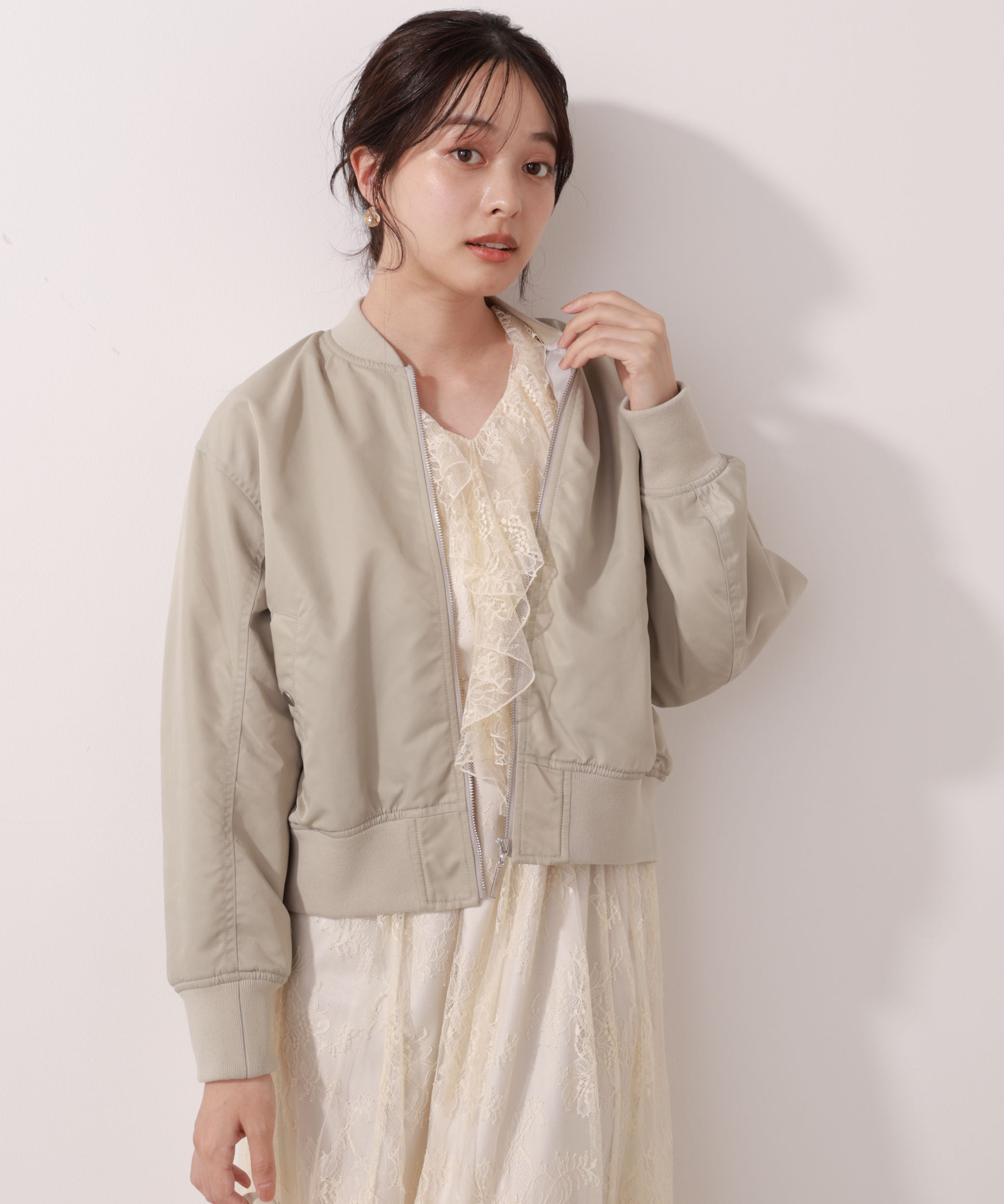 PROPORTION BODY DRESSING「中綿ブルゾン」|ブルゾン・スタジャン|