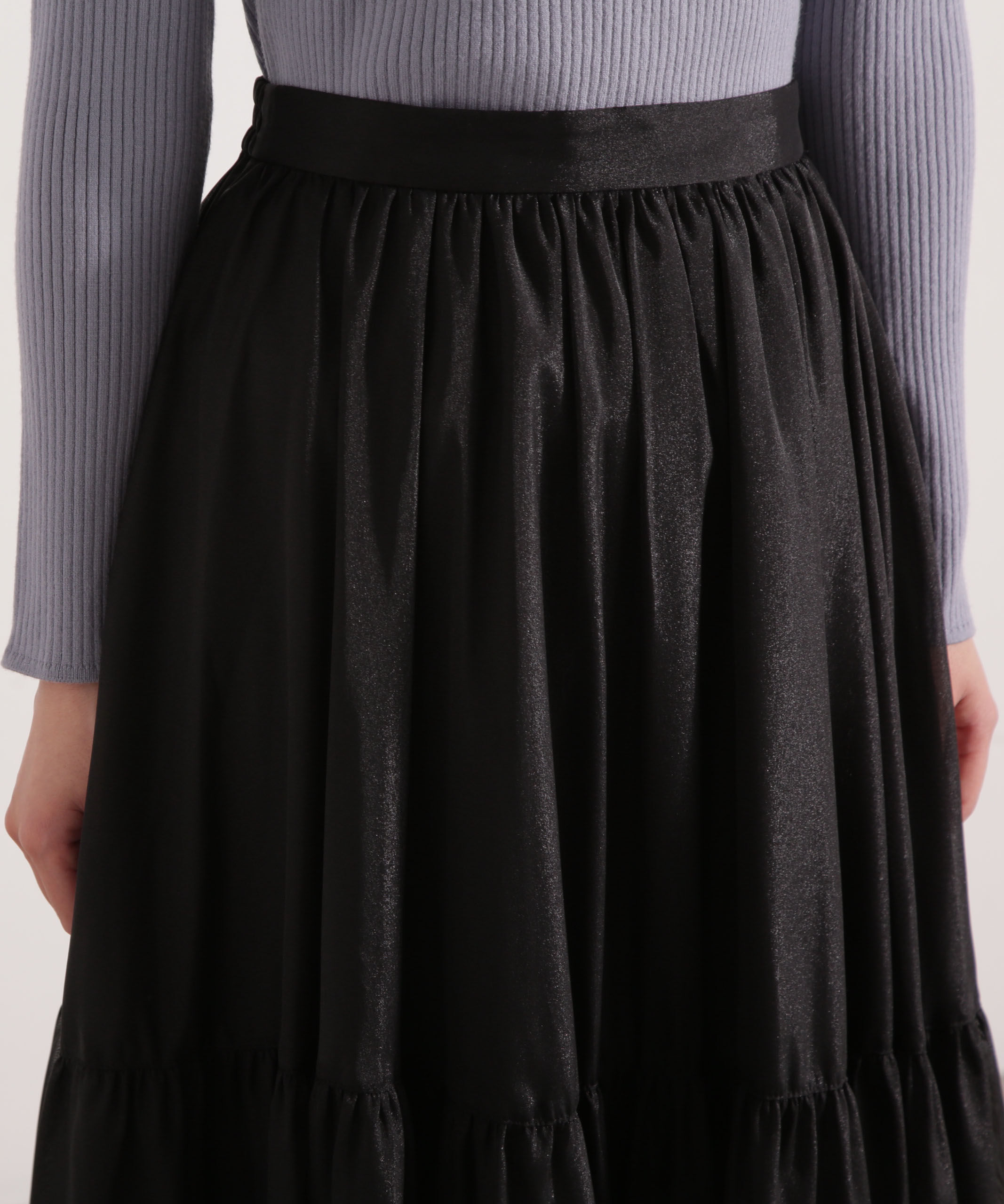 PROPORTION BODY DRESSING「シアーティアードスカート 25AW」|スカート|