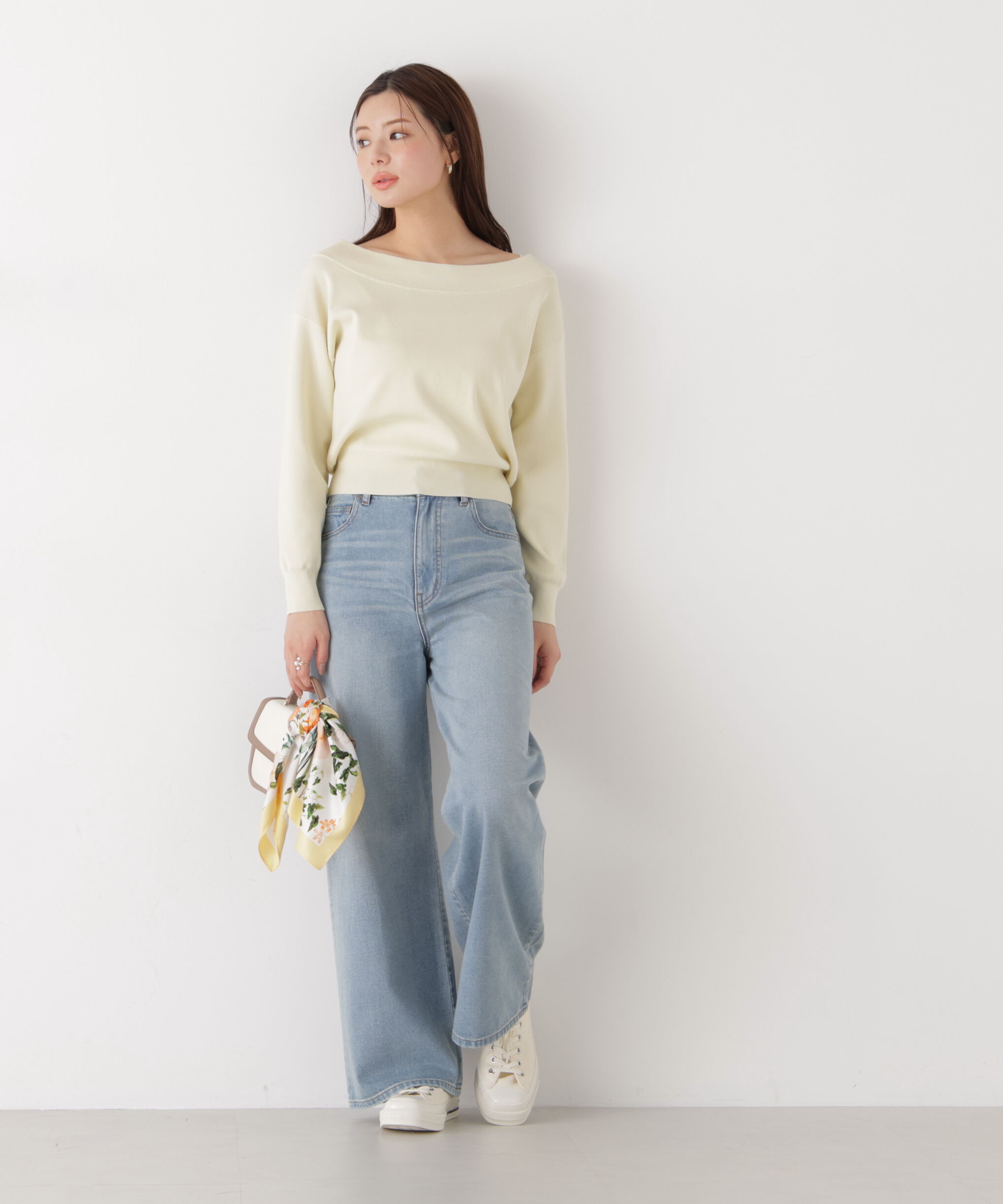 PROPORTION BODY DRESSING「〈a/mie〉ワイドデニムパンツ　26SS」|その他|