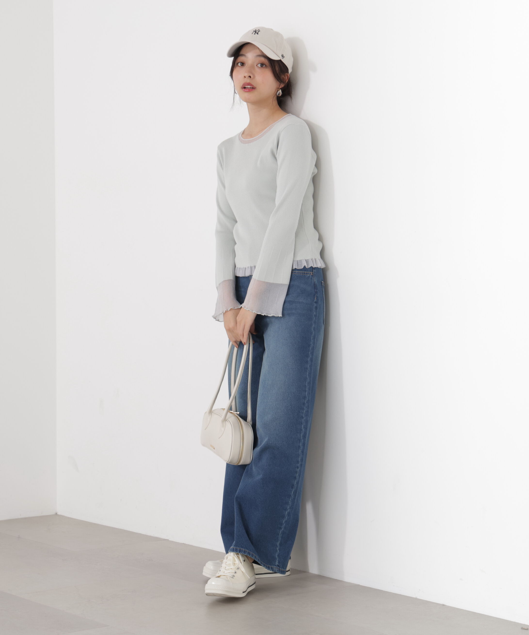 PROPORTION BODY DRESSING「〈a/mie〉ワイドデニムパンツ　26SS」|その他|