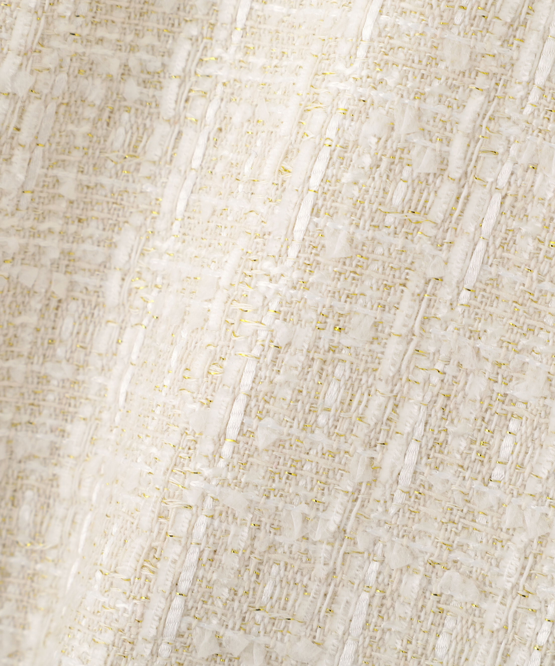 PROPORTION BODY DRESSING「ノーカラーツイードジャケット　26SS」|ブルゾン・スタジャン|