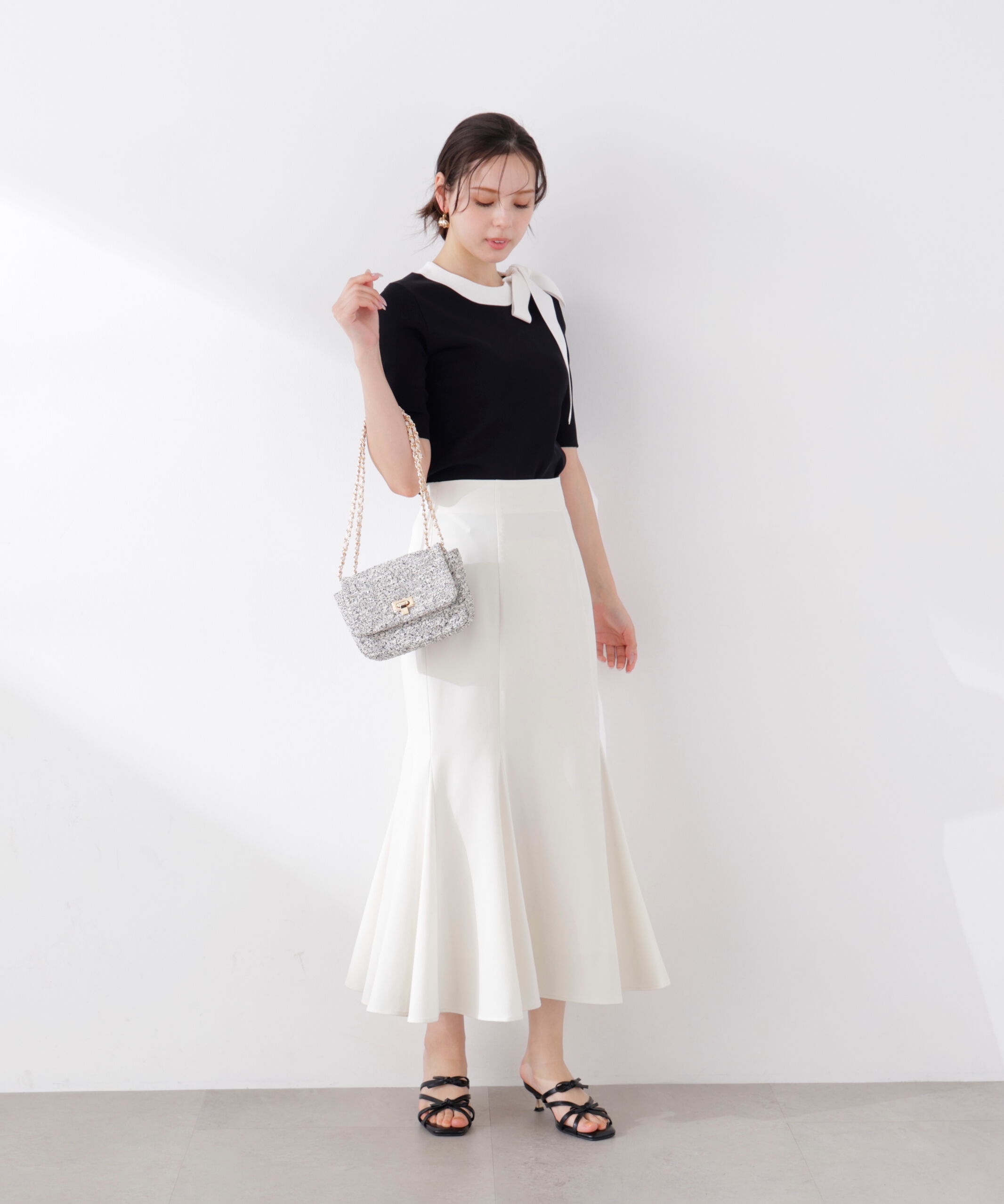 PROPORTION BODY DRESSING「＜ウォッシャブル＞ハイウエストマーメイドスカート　26SS」|スカート|