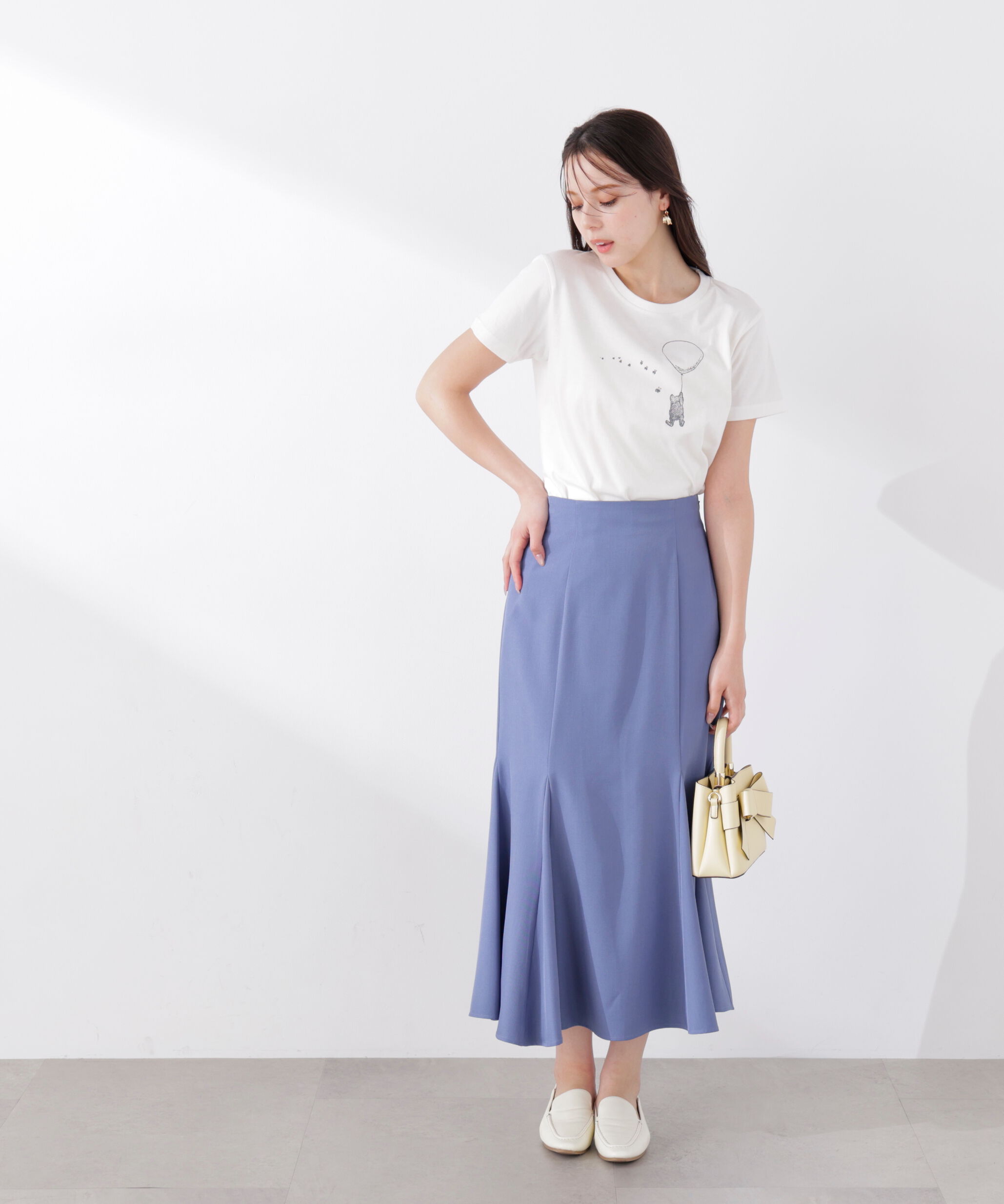 PROPORTION BODY DRESSING「＜ウォッシャブル＞ハイウエストマーメイドスカート　26SS」|スカート|