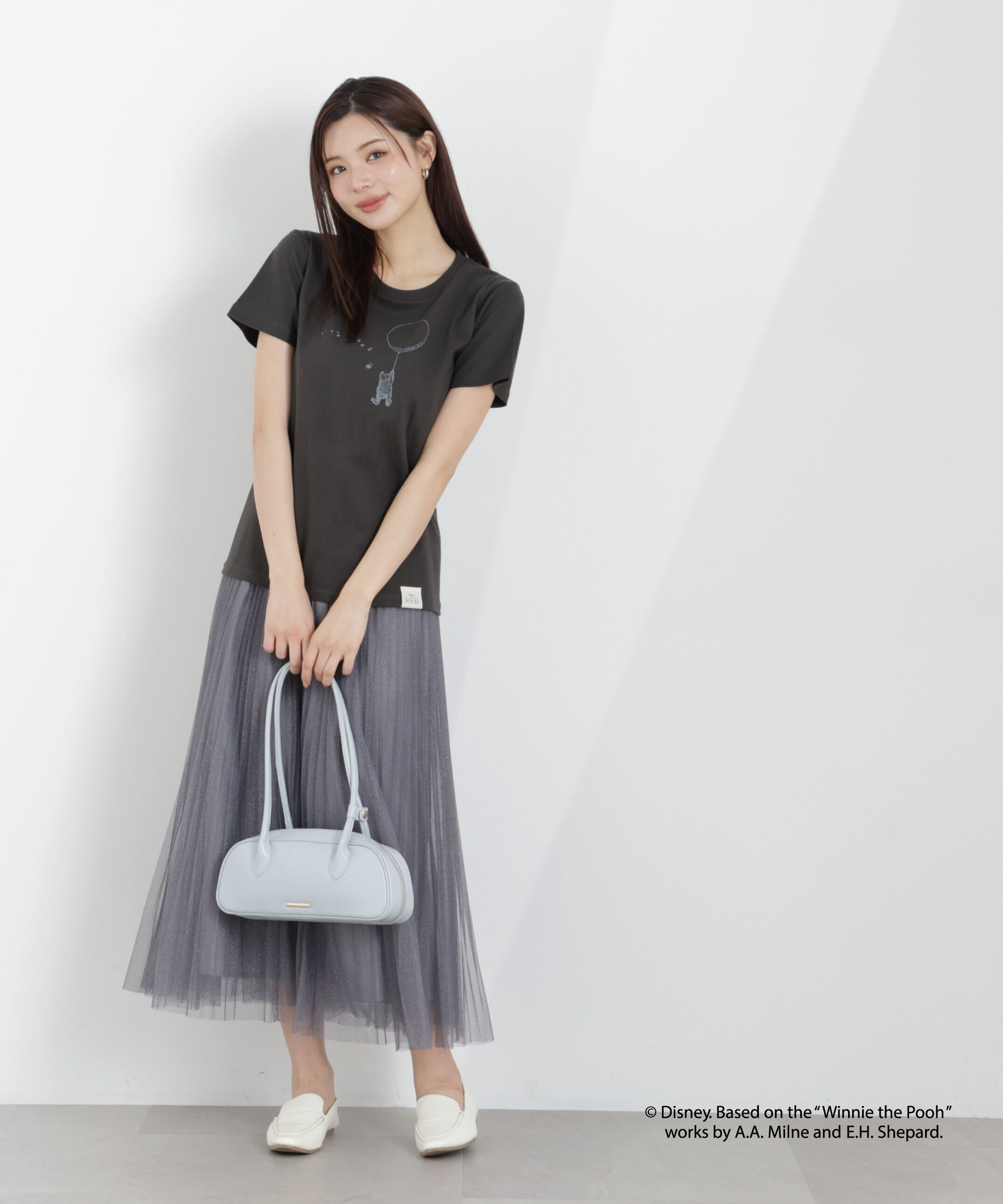 PROPORTION BODY DRESSING「フロントプリントTシャツ」|Tシャツ・カットソー|