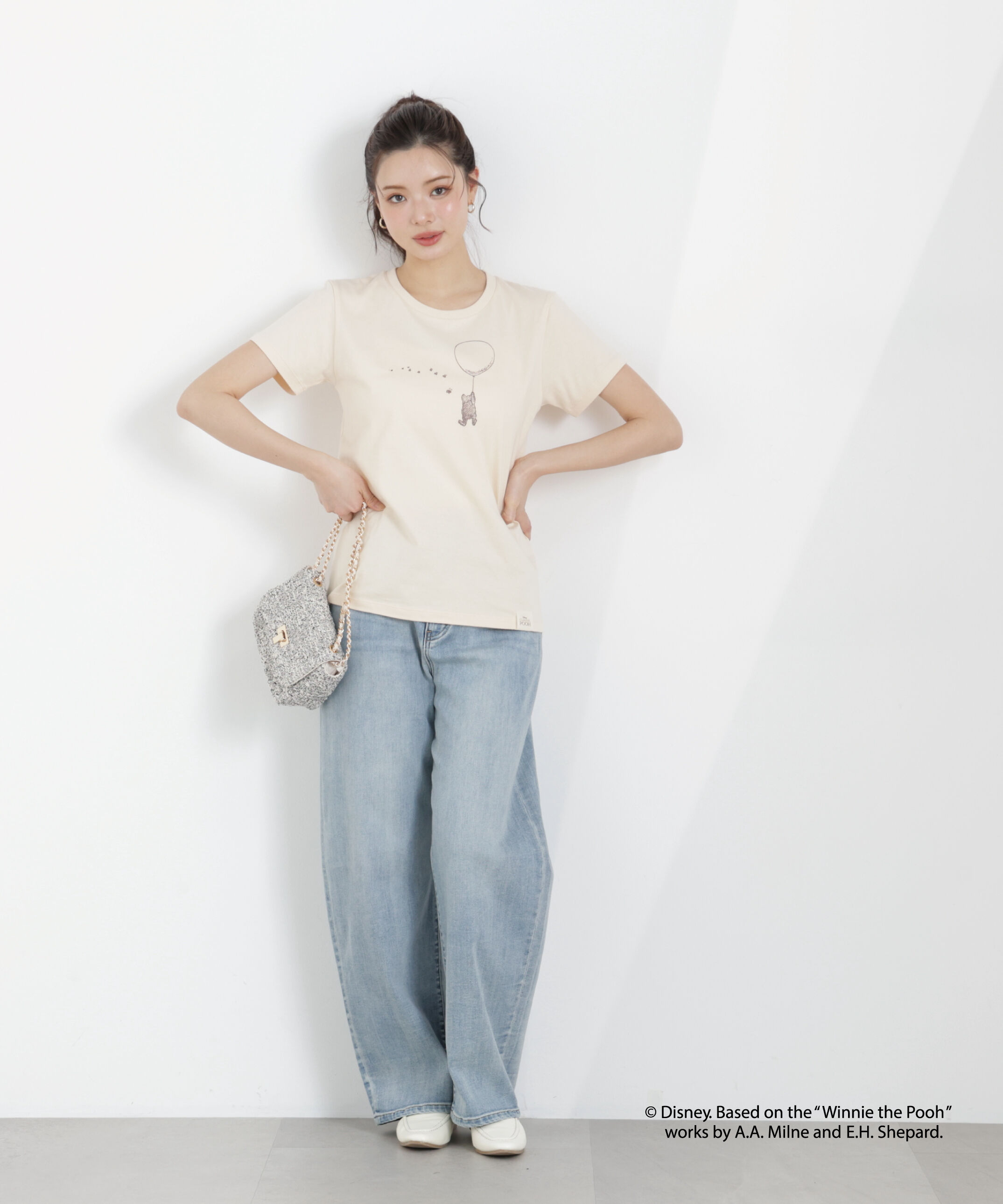 PROPORTION BODY DRESSING「フロントプリントTシャツ」|Tシャツ・カットソー|