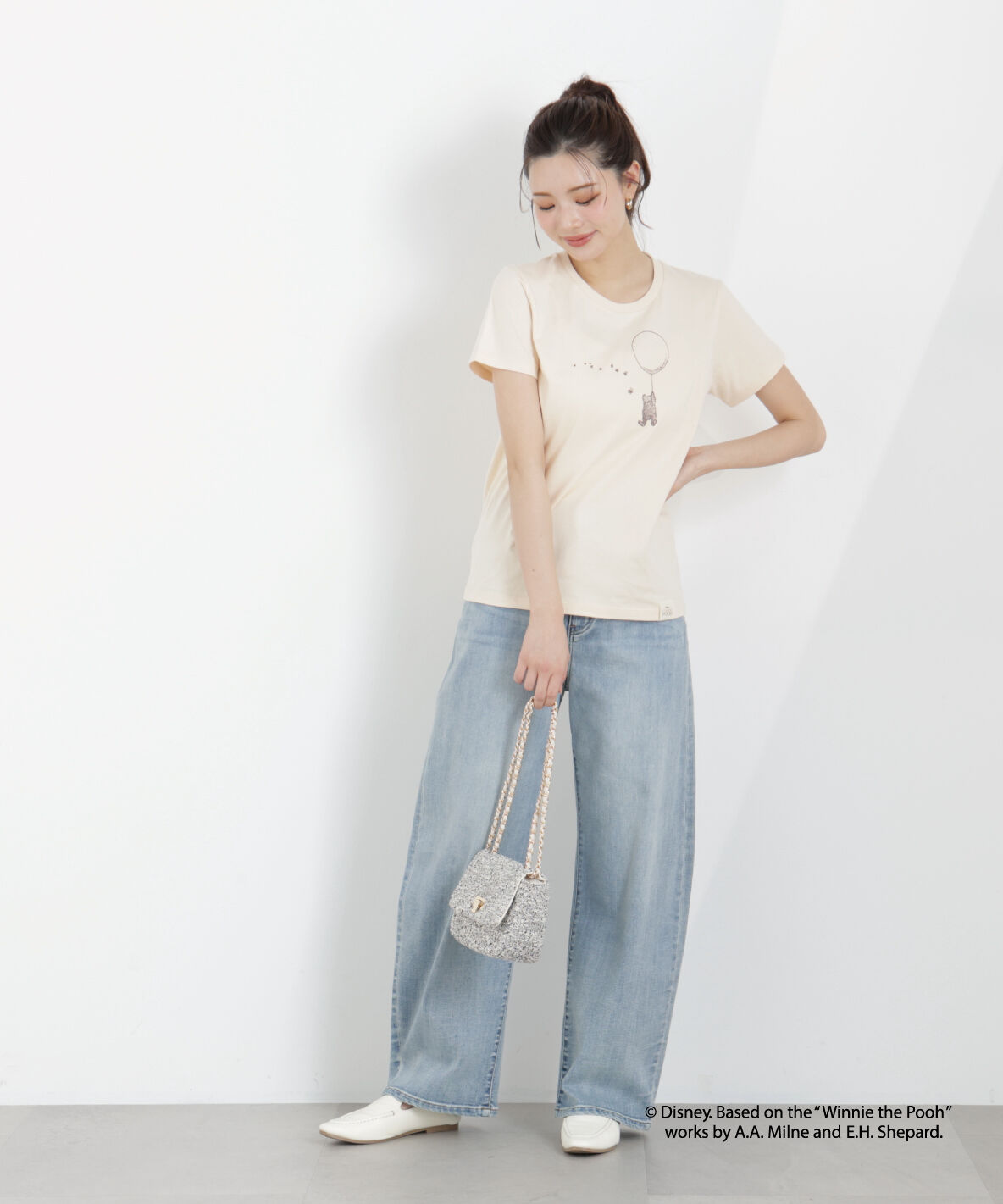 PROPORTION BODY DRESSING「フロントプリントTシャツ」|Tシャツ・カットソー|