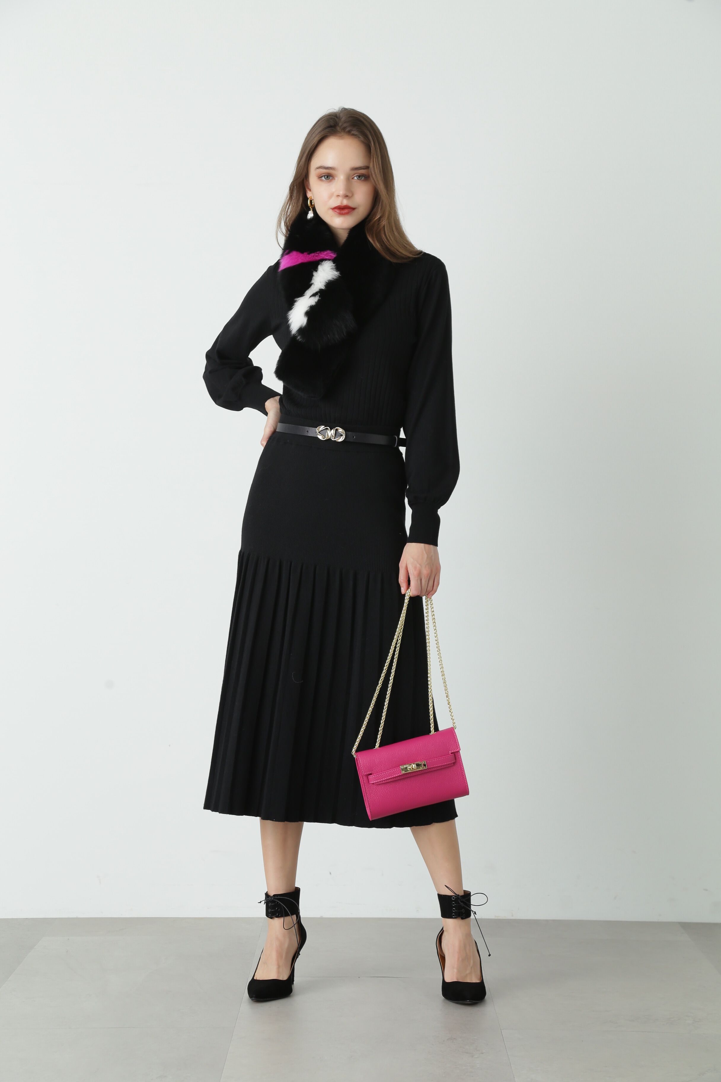  「◆ニットアッププリーツスカート」|スカート|