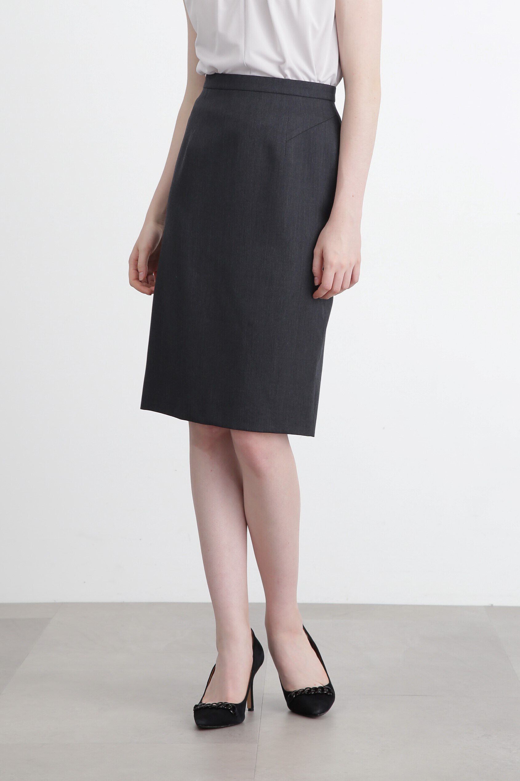  「ドライツイルタイトスカート」|スカート|トップグレー1