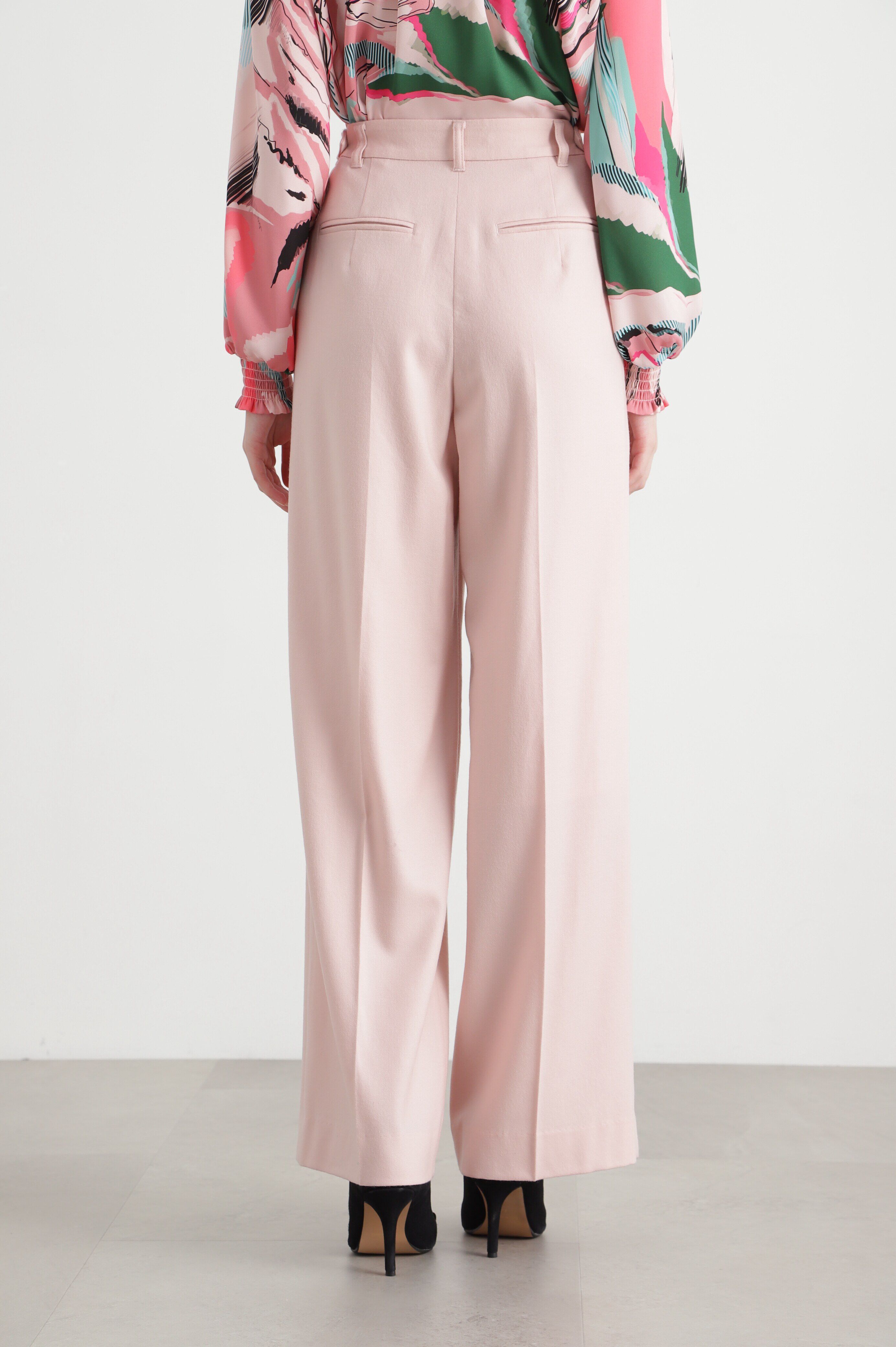  「◆ハイカウントフラノセミワイドパンツ」|その他|