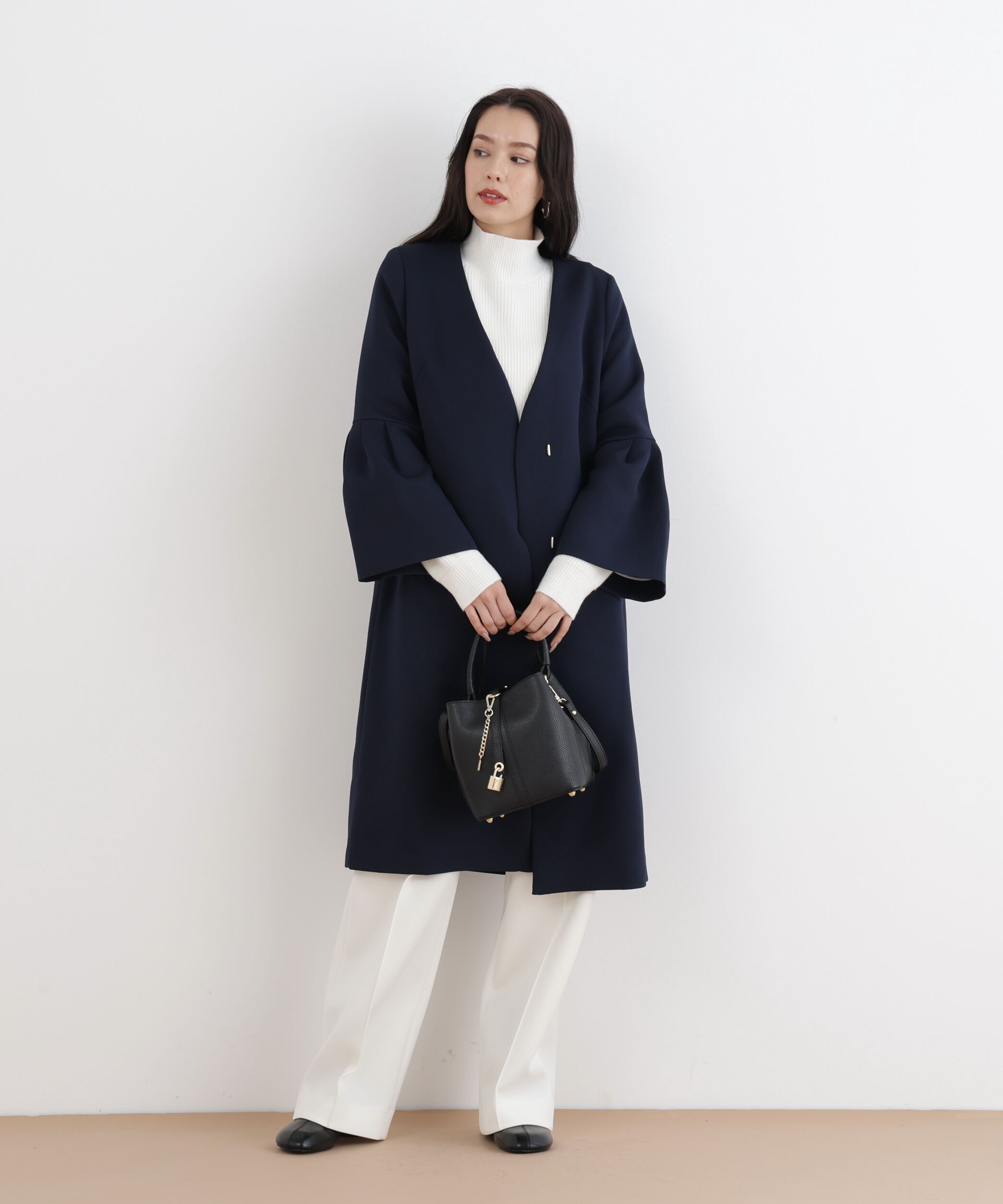  「◆三重織ツイルベルスリーブコート」|その他|