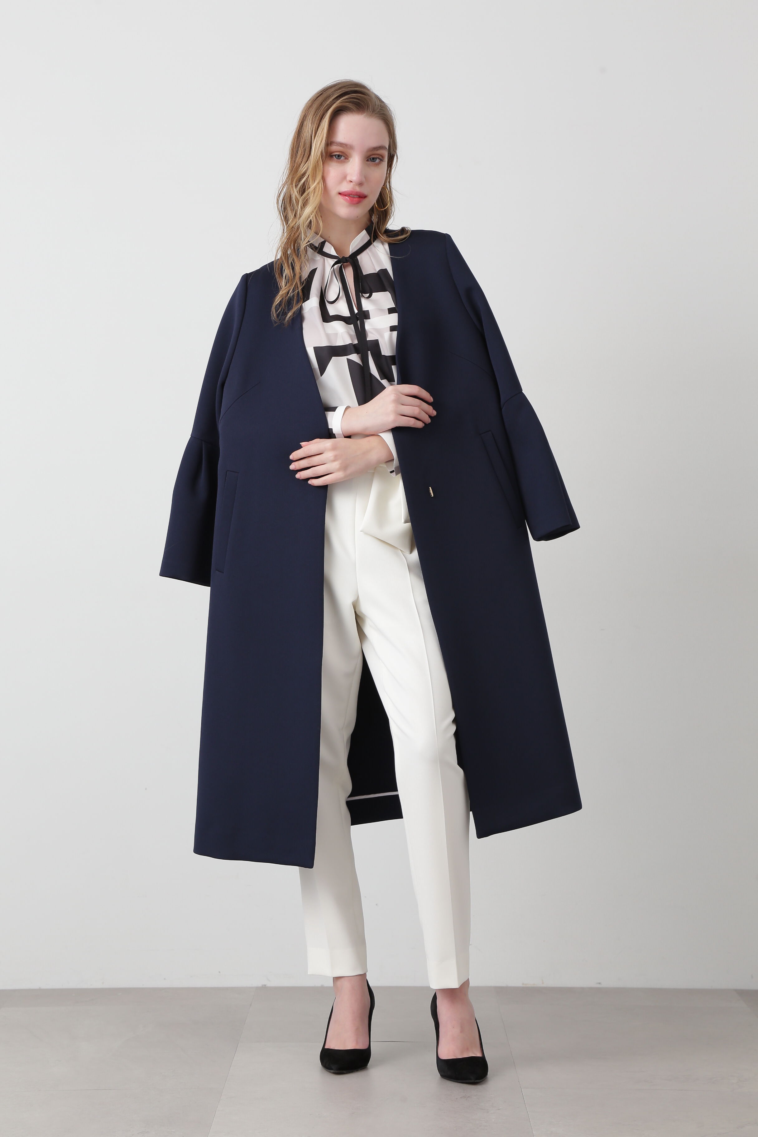  「◆三重織ツイルベルスリーブコート」|その他|