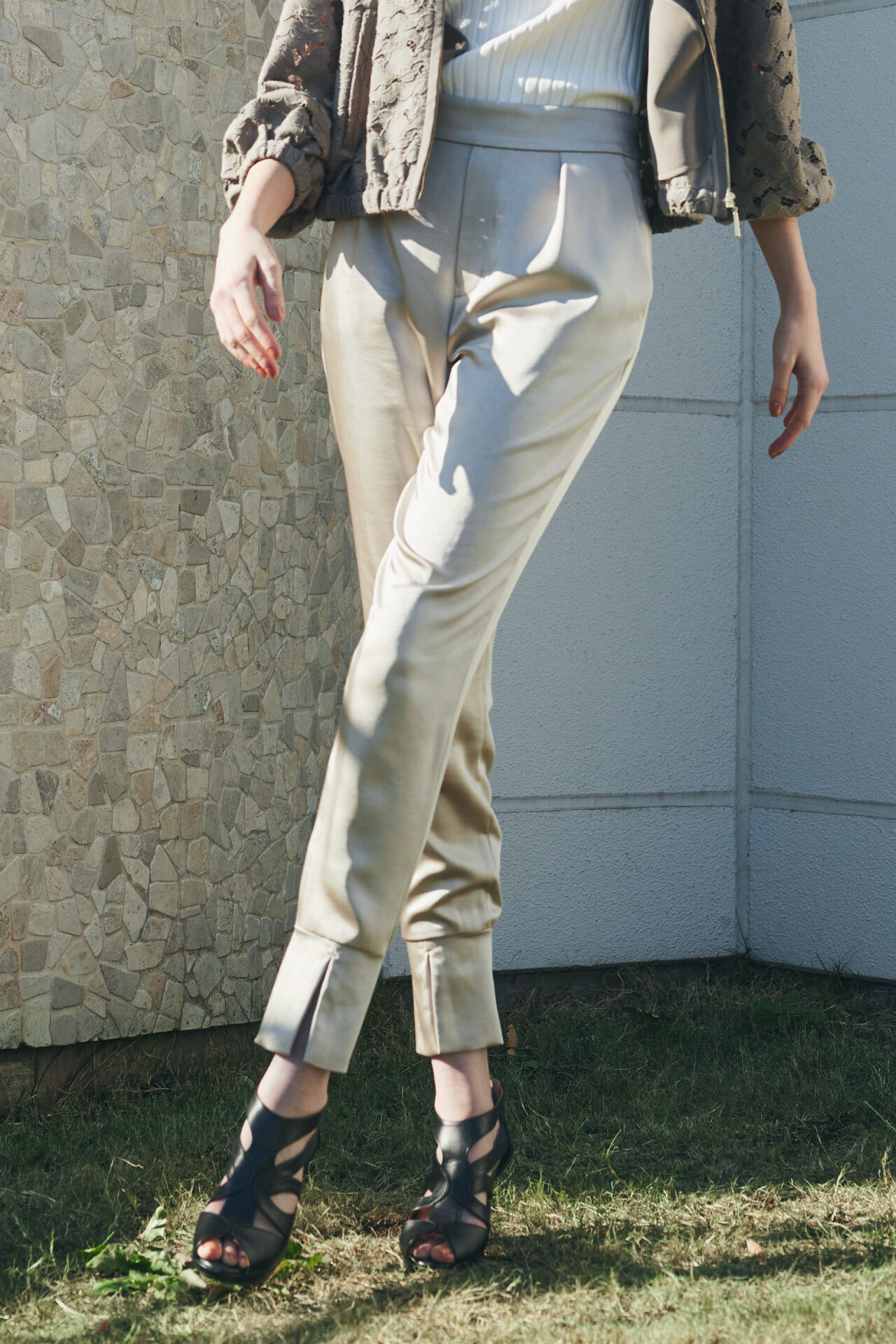  「◆サテンジョガーパンツ」|その他|