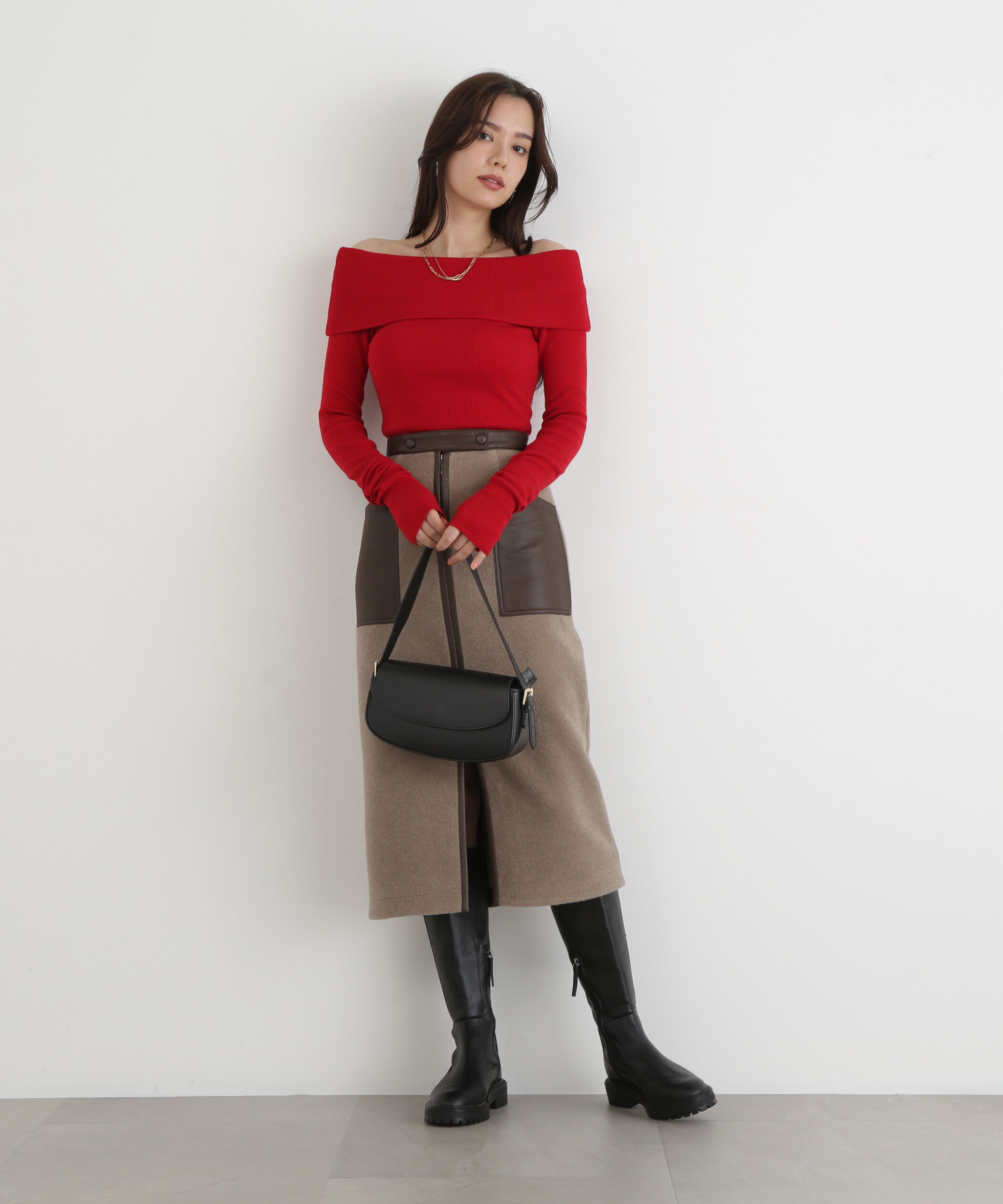  「◆ウールレットジップスカート」|スカート|