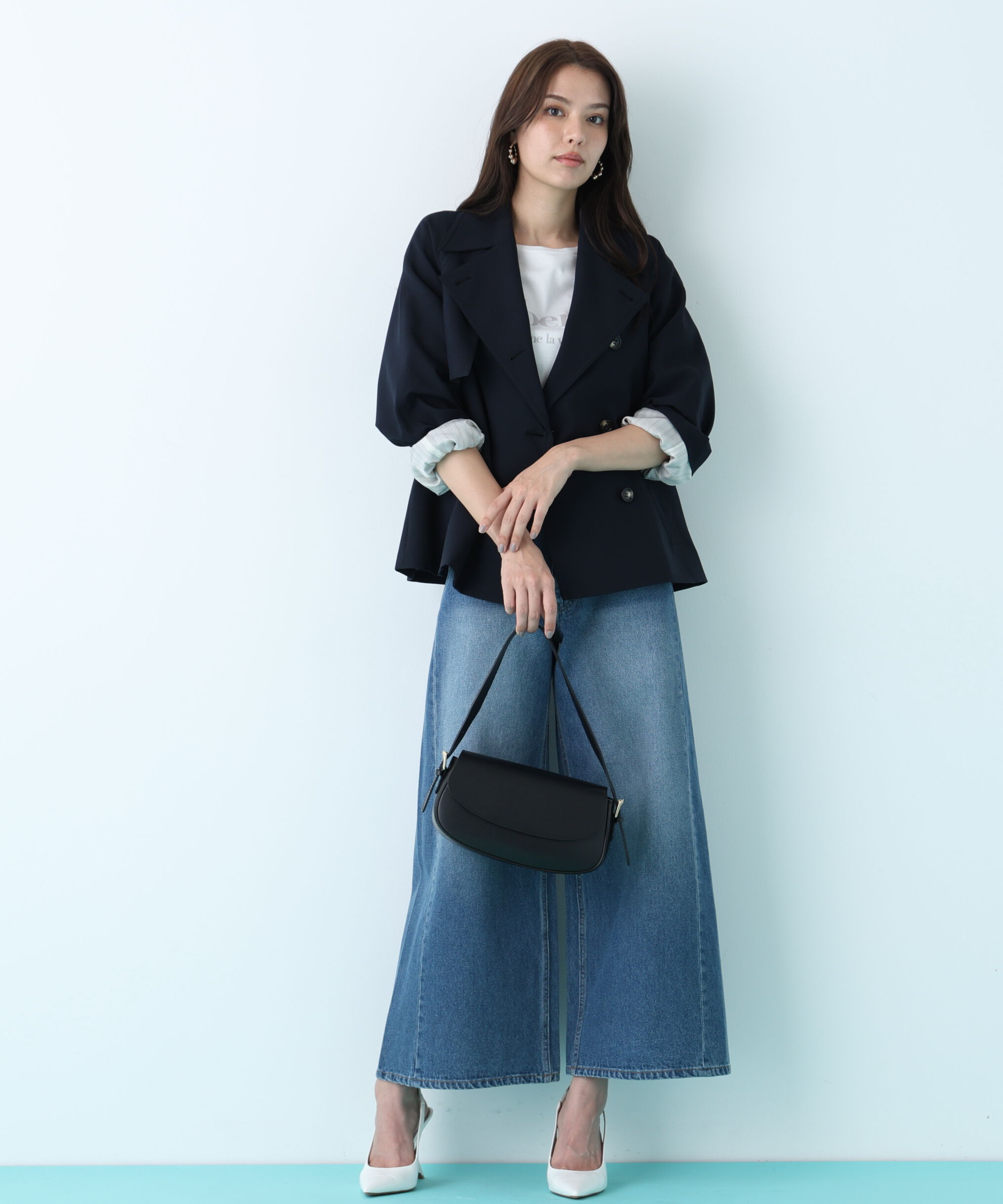  「ソフトオックスショートトレンチコート」|その他|