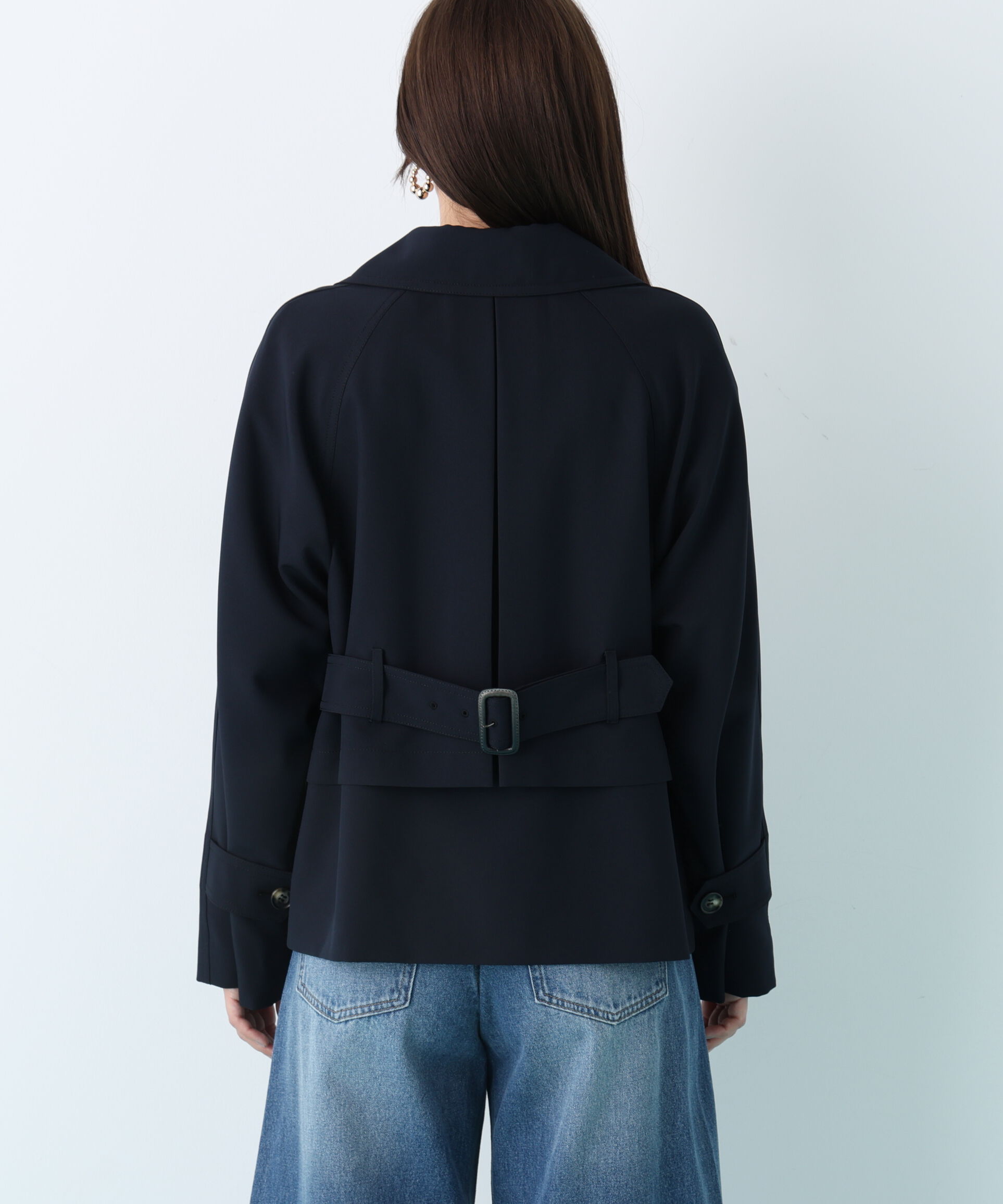  「ソフトオックスショートトレンチコート」|その他|