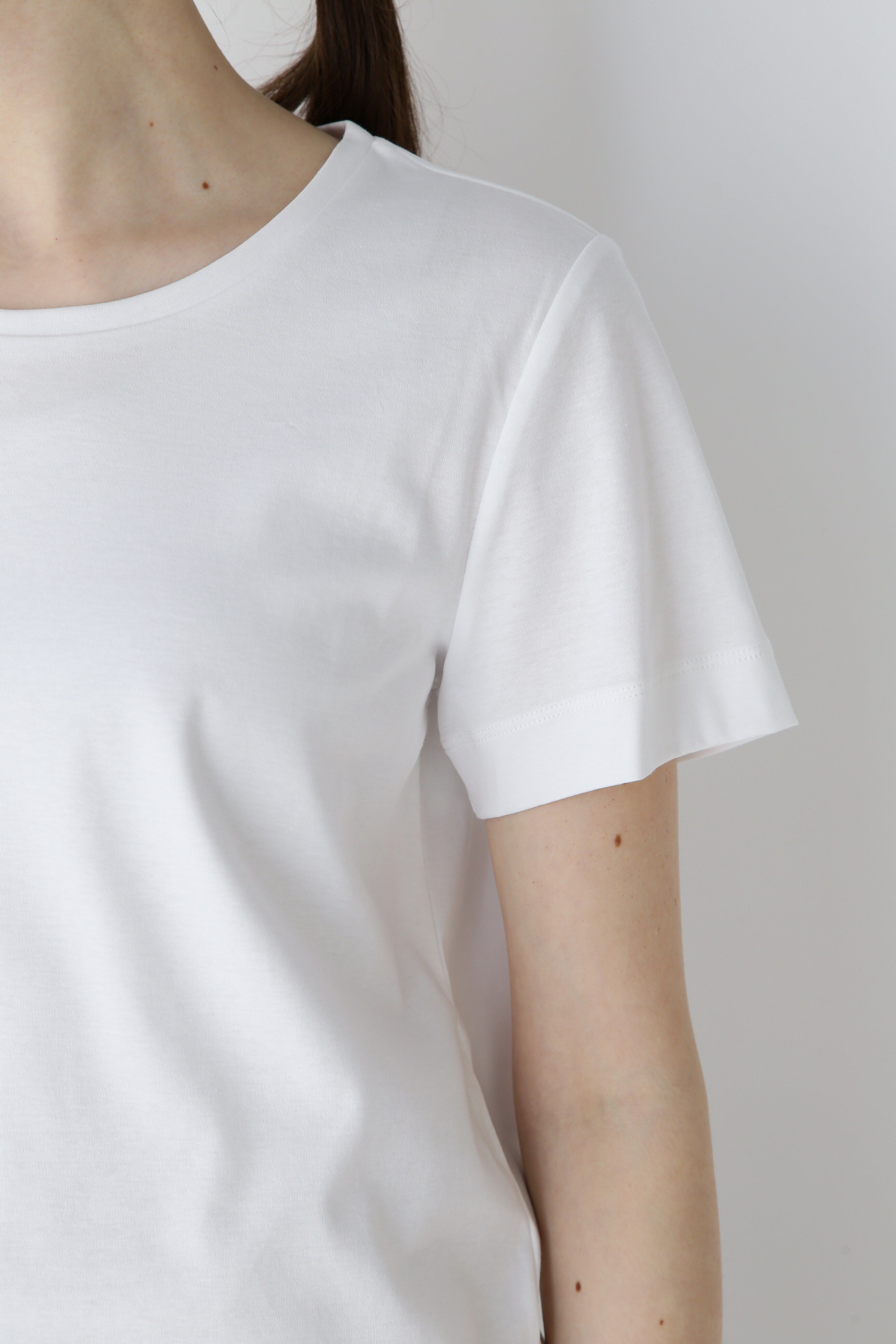  「オーガニックコットンスムース半袖Ｔシャツ」|Tシャツ・カットソー|