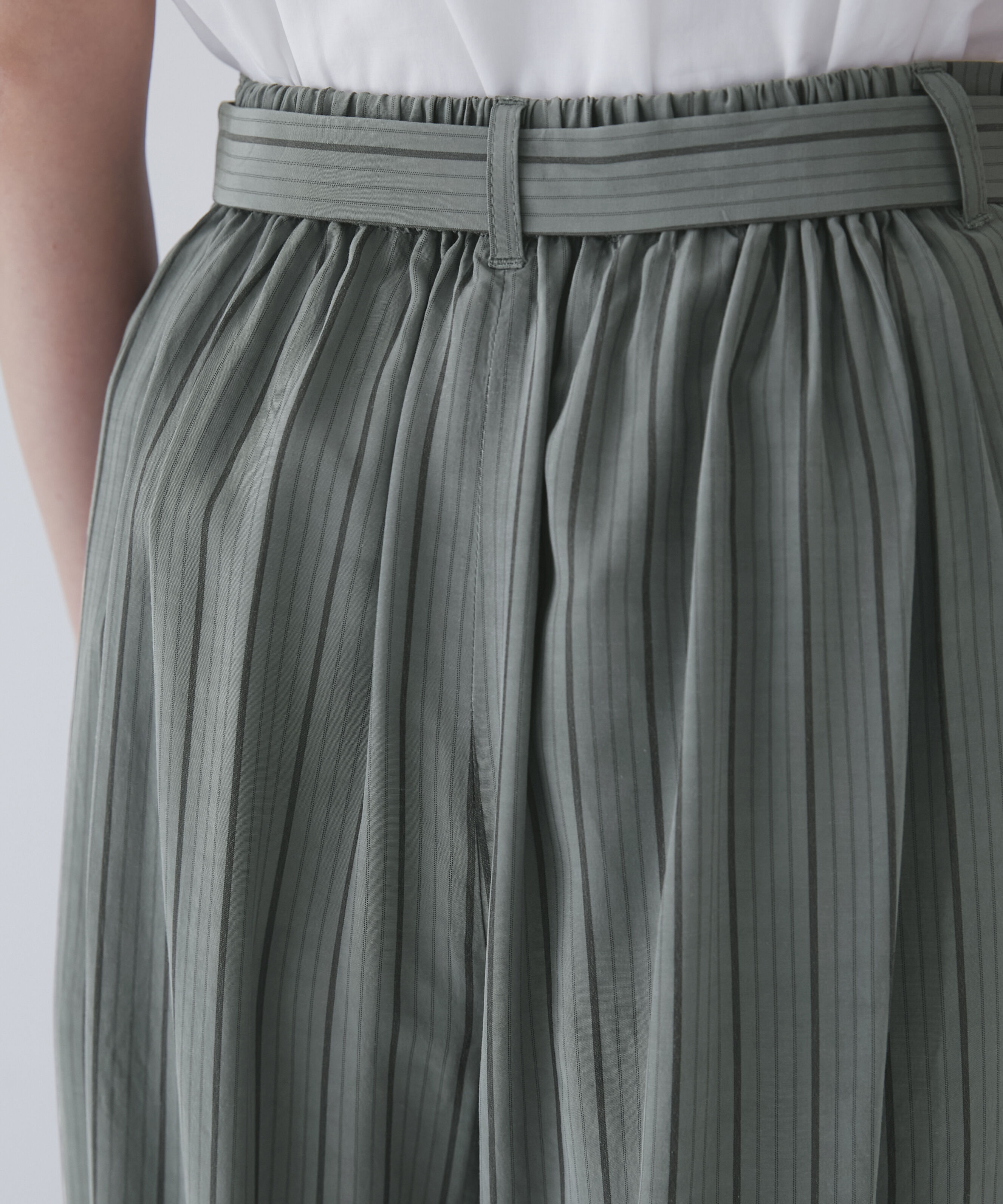  「◆ストライプスカーチョ」|スカート|