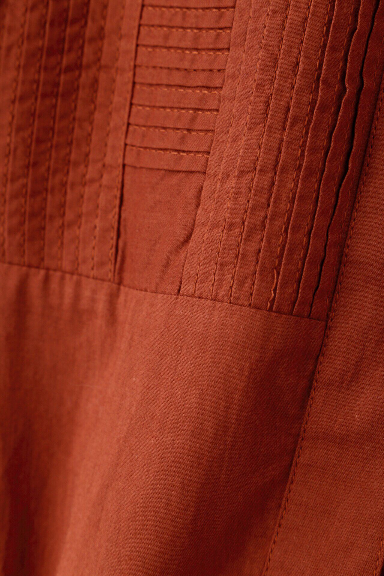  「◆フロントピンタックロングブラウス」|シャツ・ブラウス|