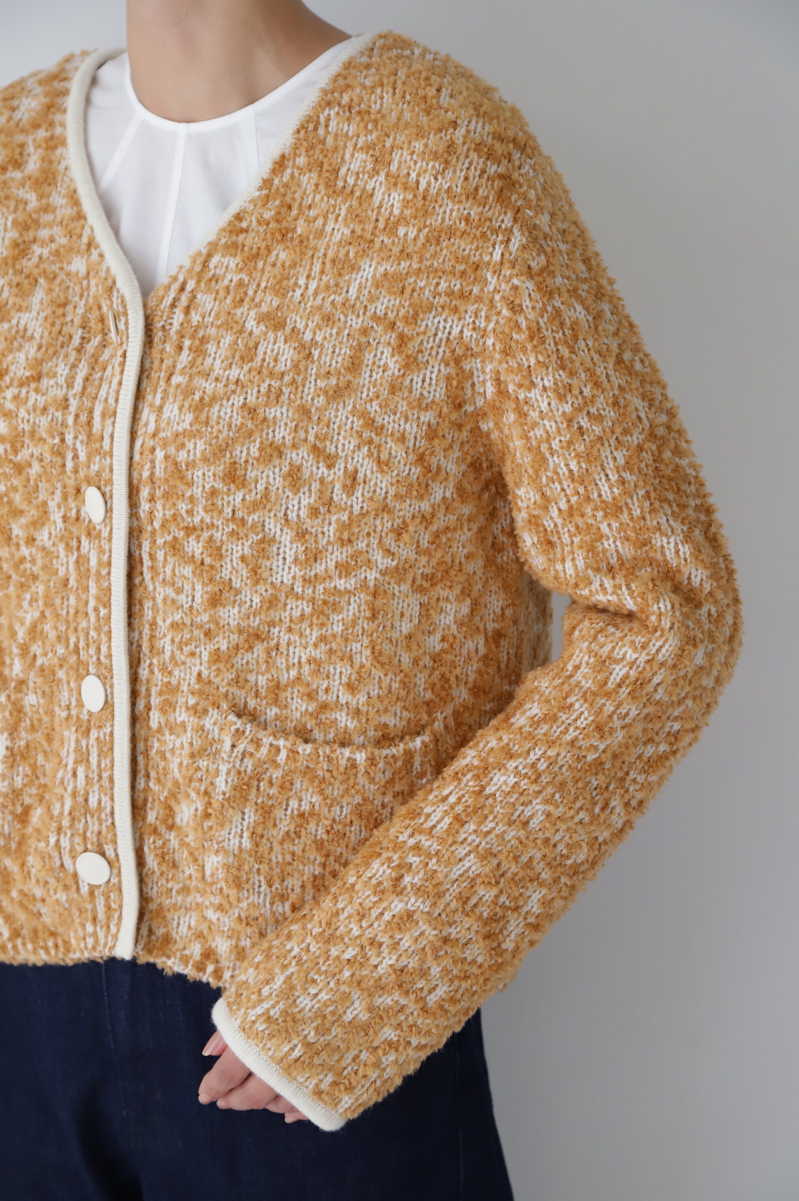  「◆フェザーミックスニットカーディガン」|ニット・セーター|