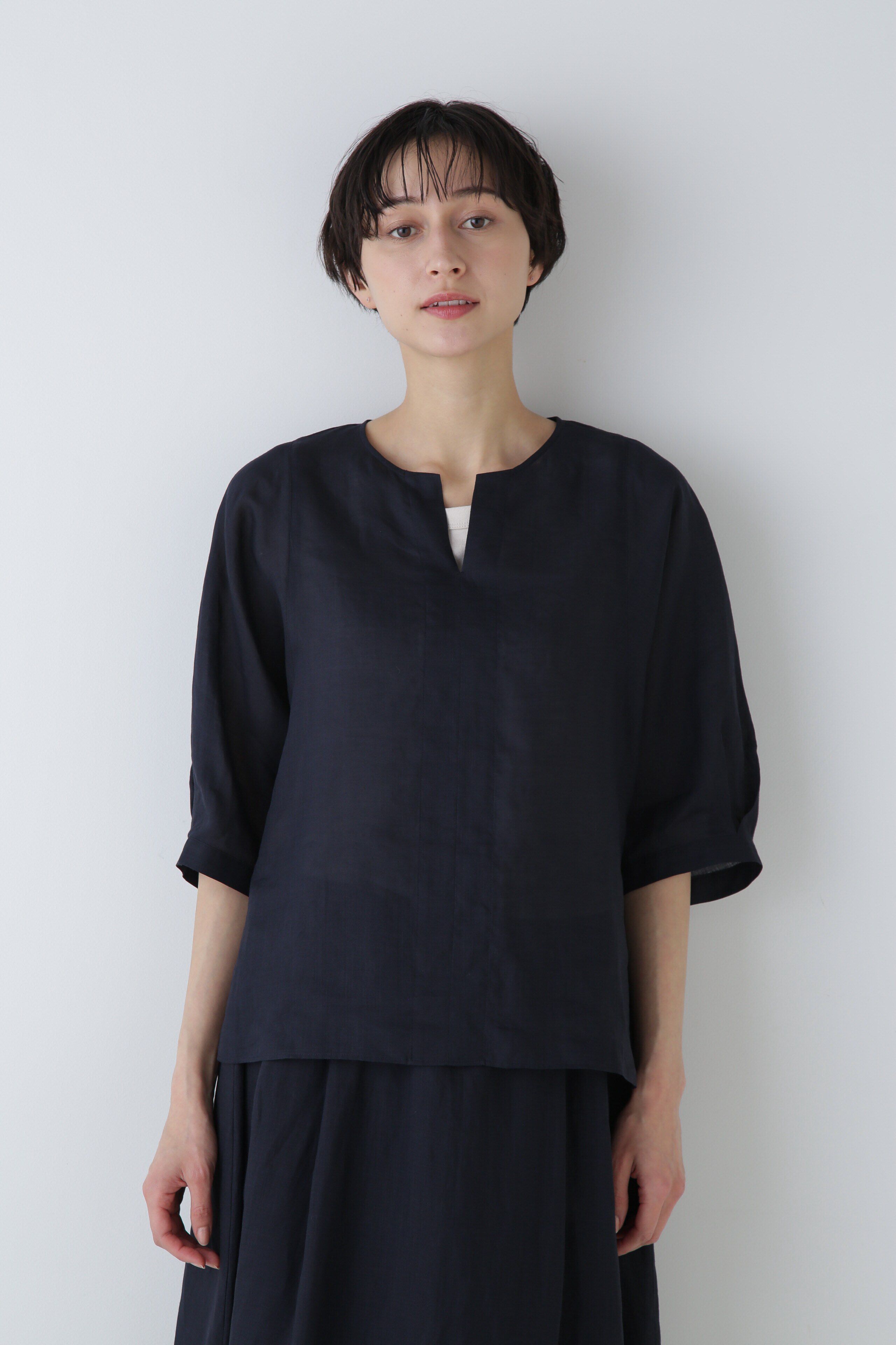  「◆１６０／１ラミープルオーバー」|シャツ・ブラウス|