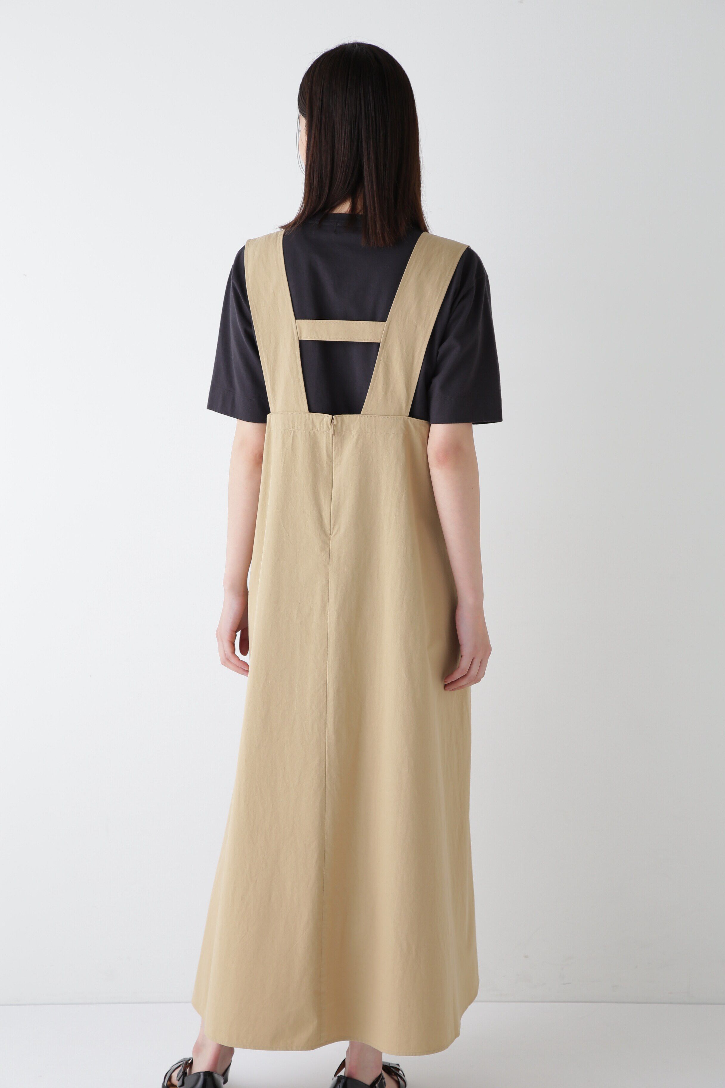  「◆近江晒ジャンパースカート」|ワンピース|