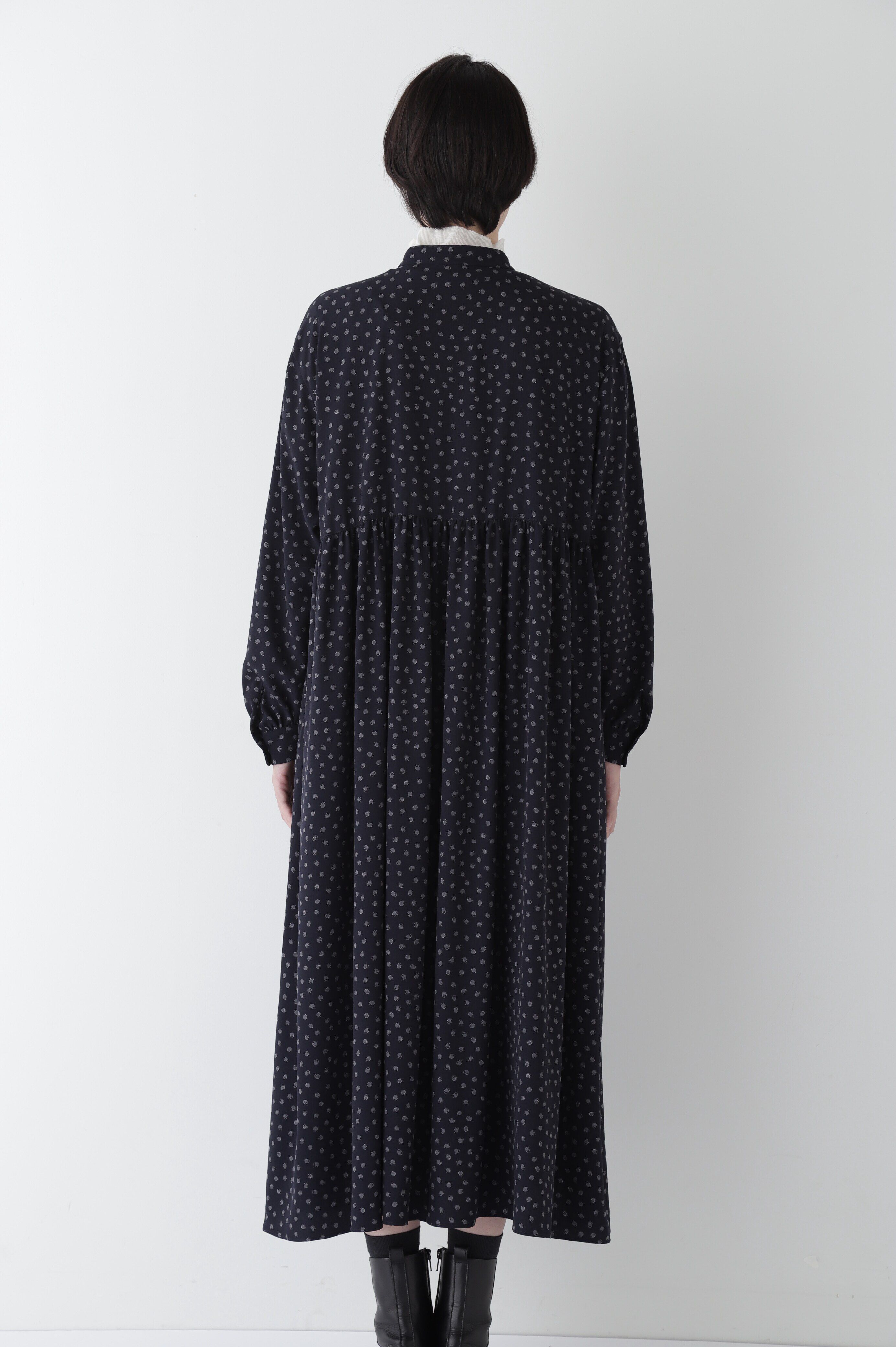  「◆デシンドットプリントワンピース」|ワンピース|