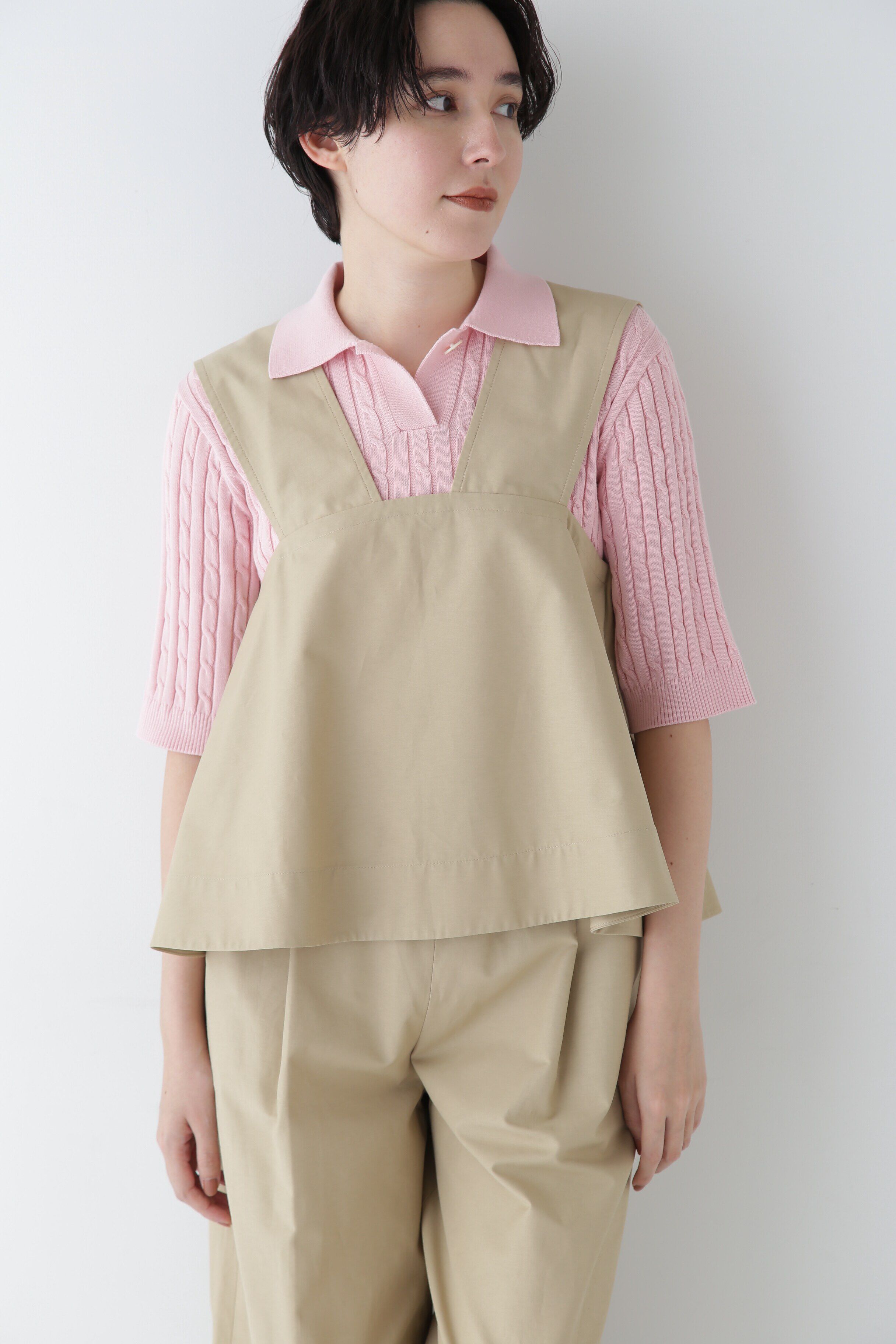  「◆コットンナイロンソフトツイルセットアップ」|ワンピース|