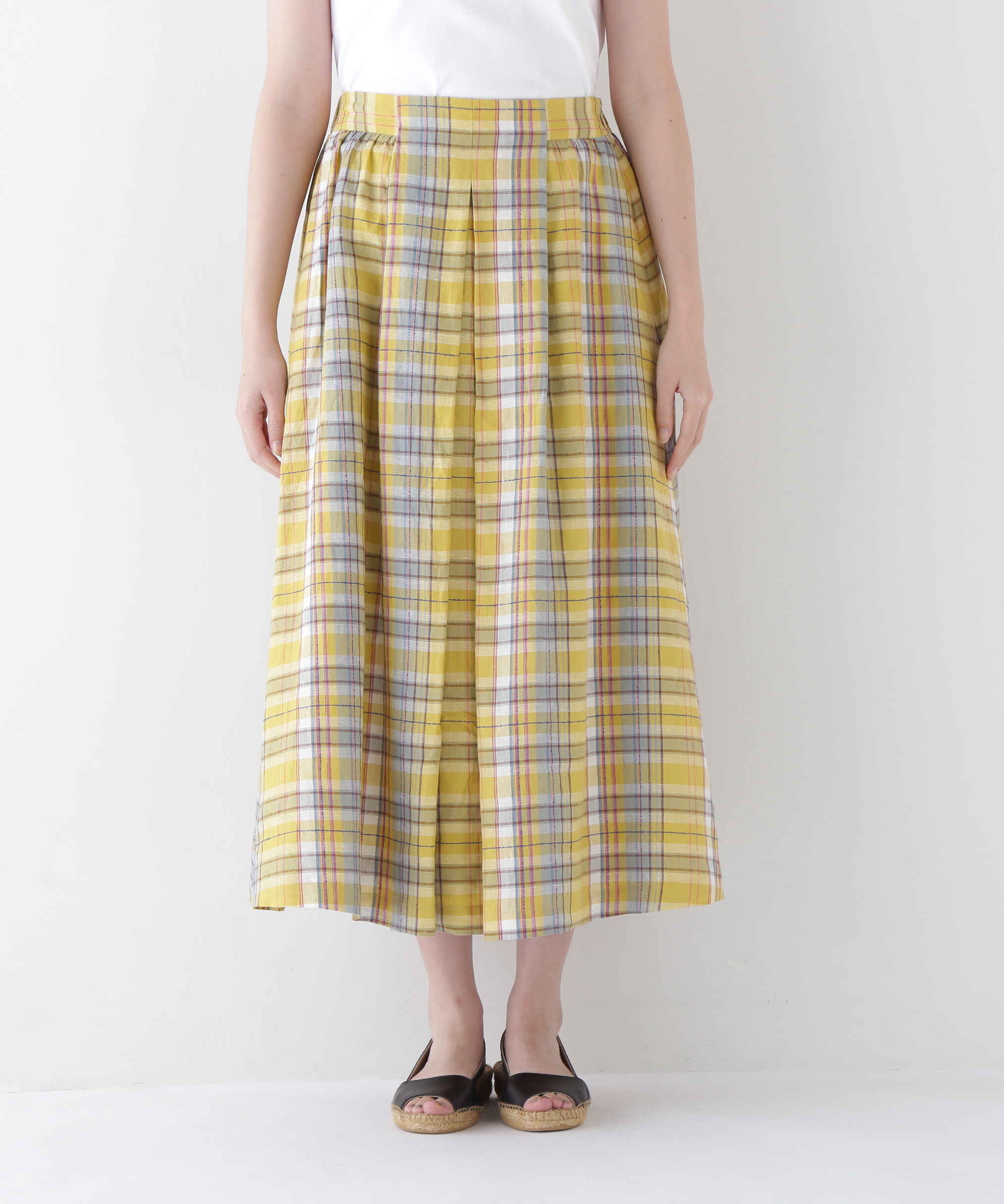  「◆オリジナルチェックボリュームスカート」|スカート|