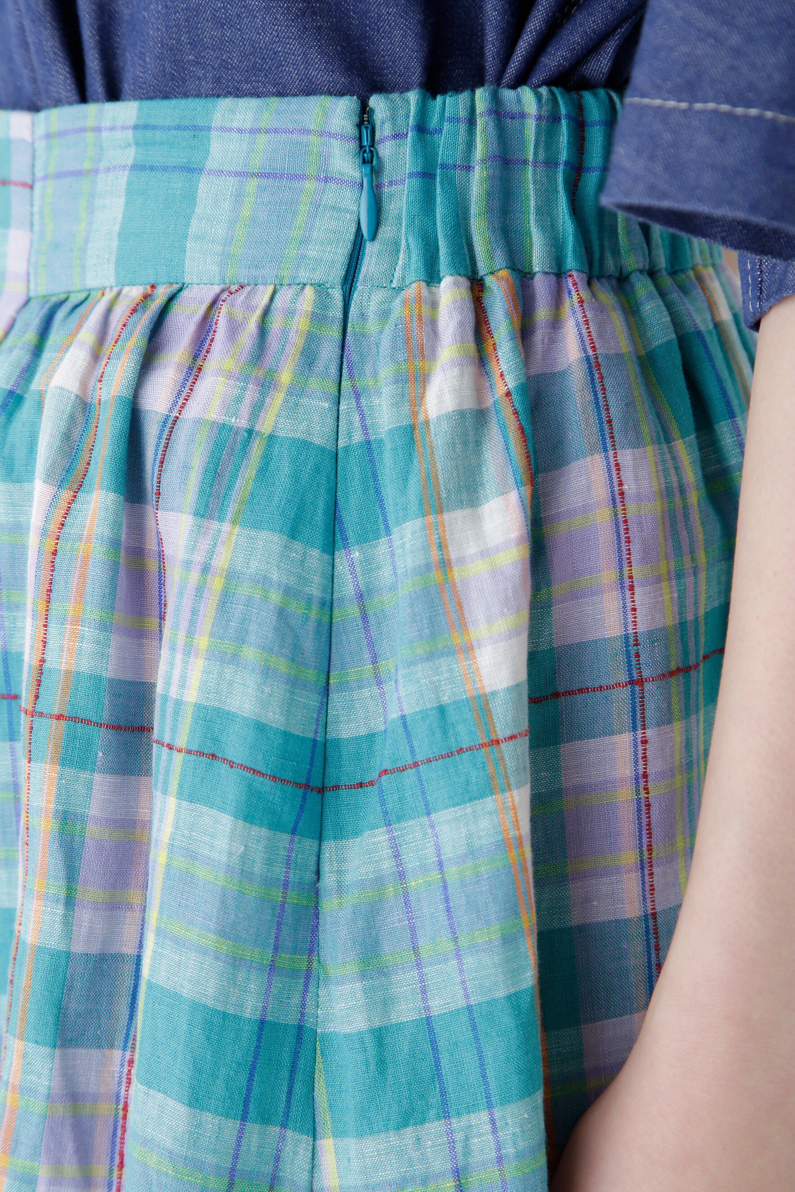  「◆オリジナルチェックボリュームスカート」|スカート|