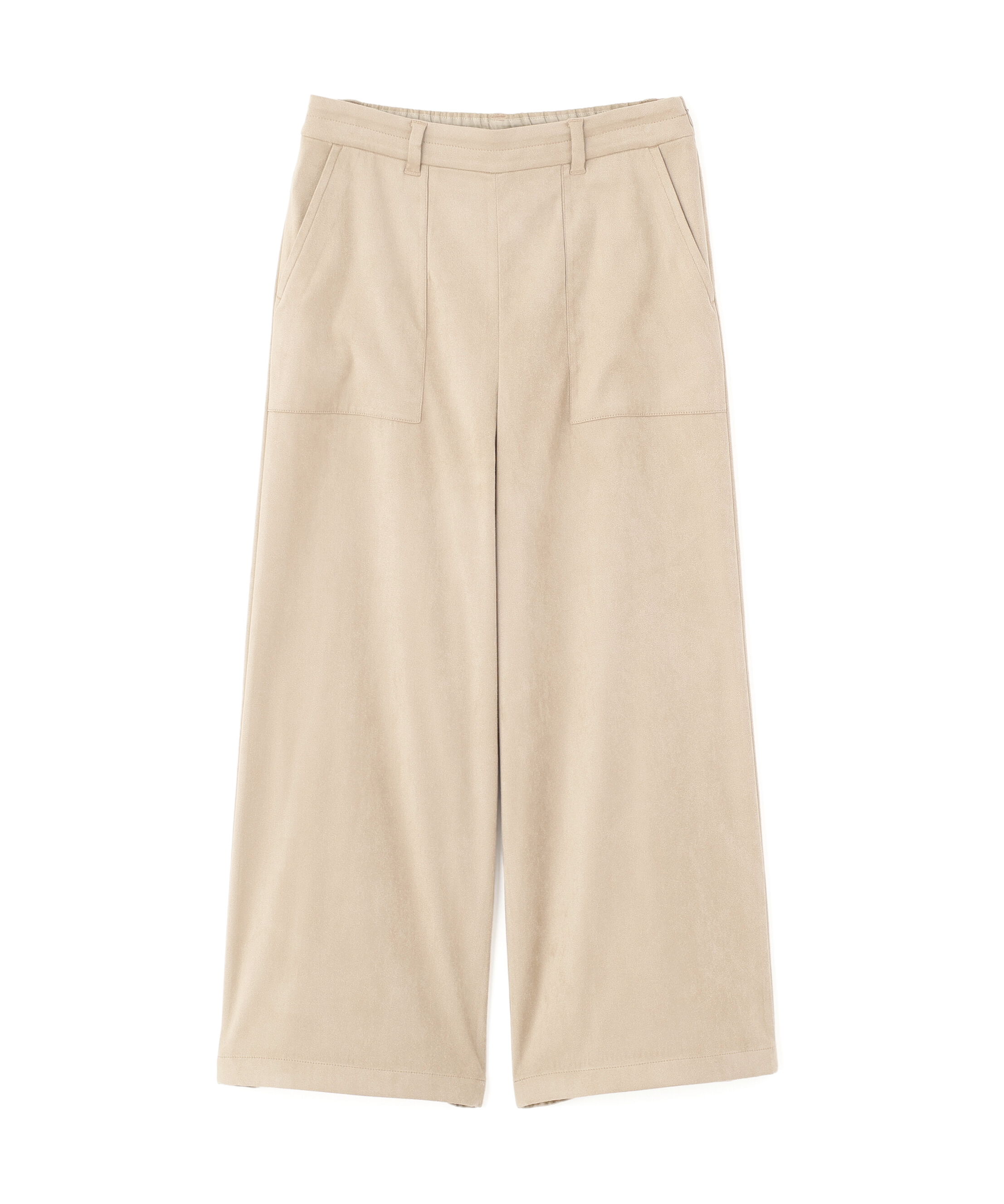  「◆ストレッチスェードベイカーガウチョパンツ」|その他|