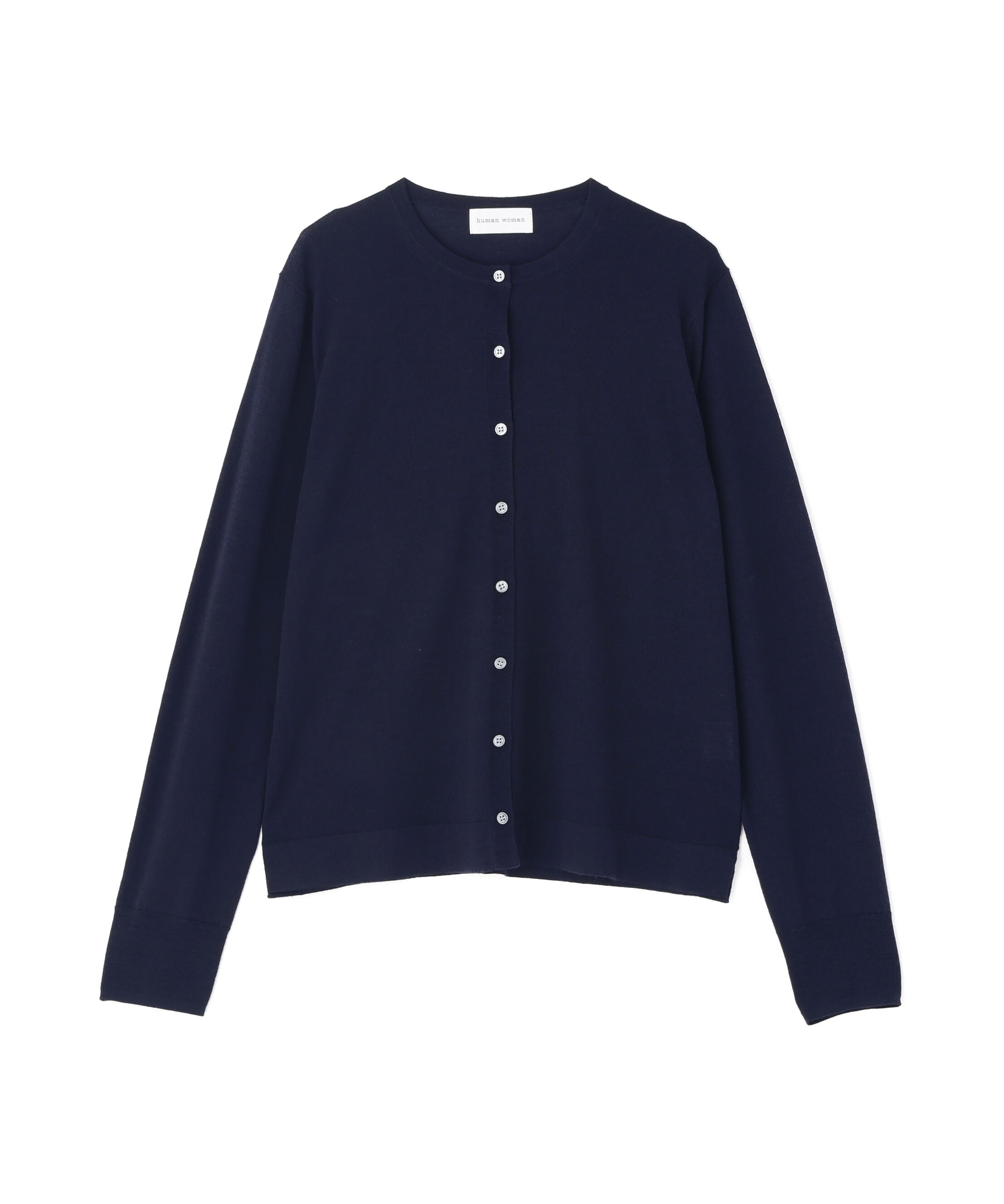  「◆ハイツイストウールクルーネックカーディガン」|ニット・セーター|