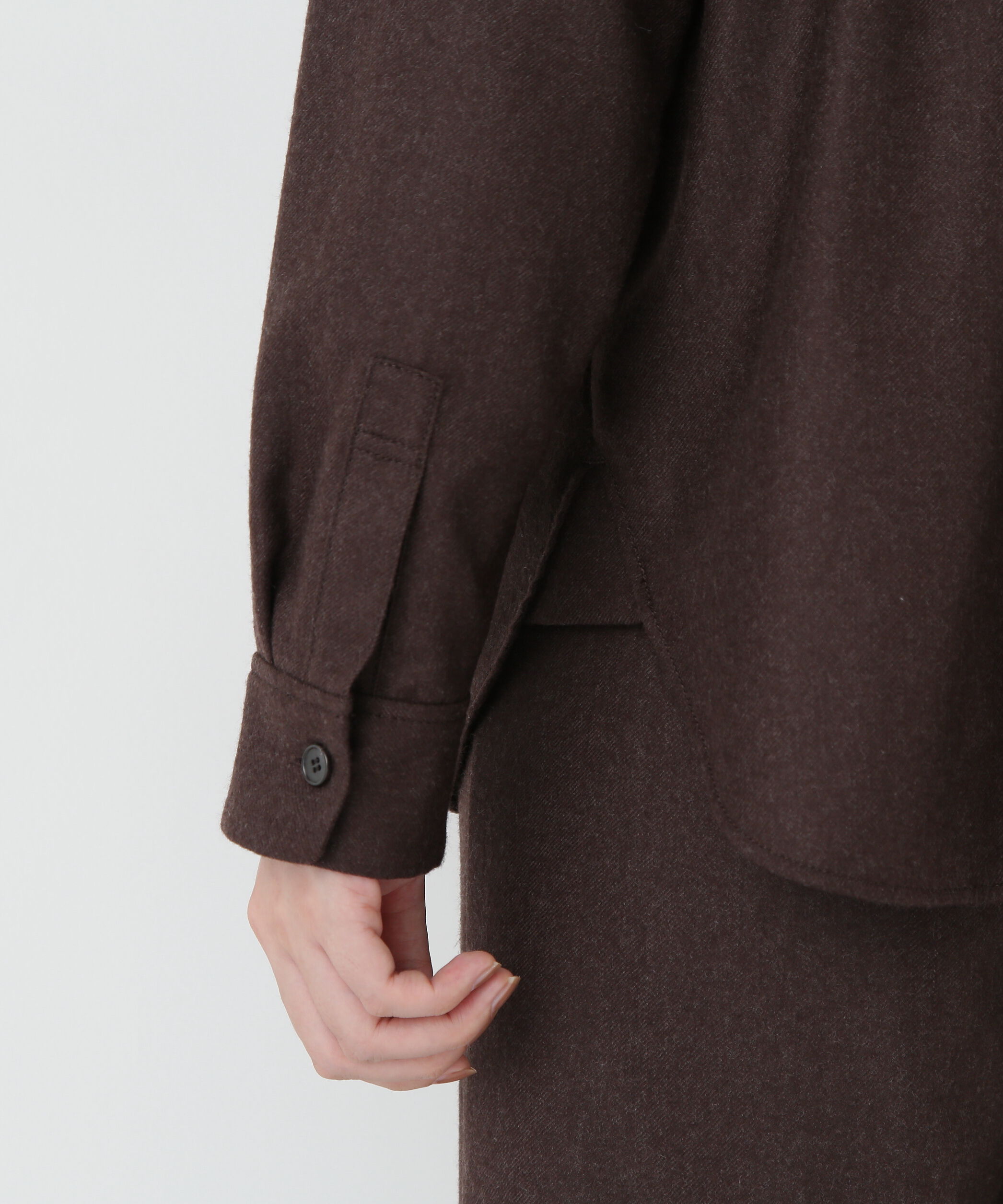  「◆ライトフラノウォッシャブルシャツ」|シャツ・ブラウス|