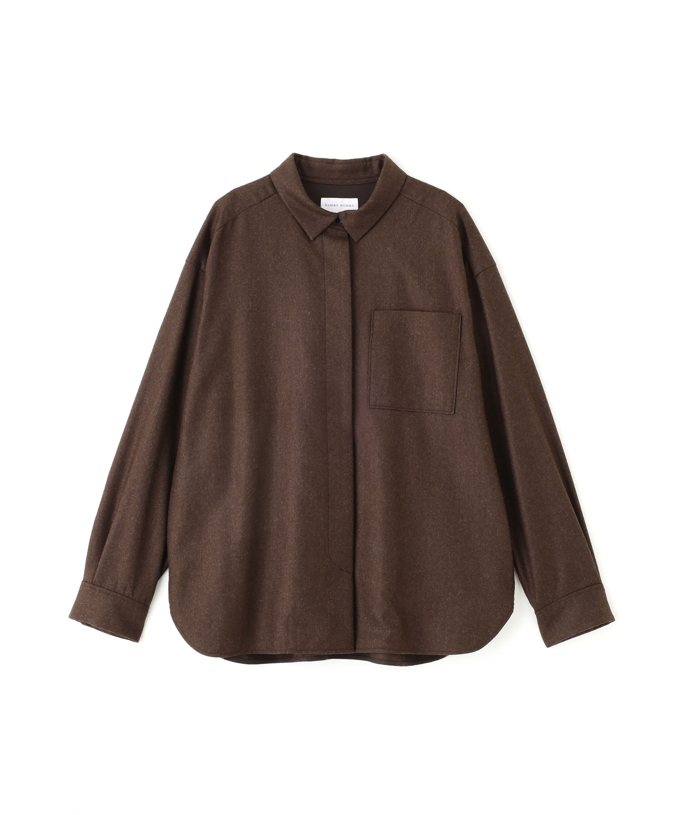  「◆ライトフラノウォッシャブルシャツ」|シャツ・ブラウス|