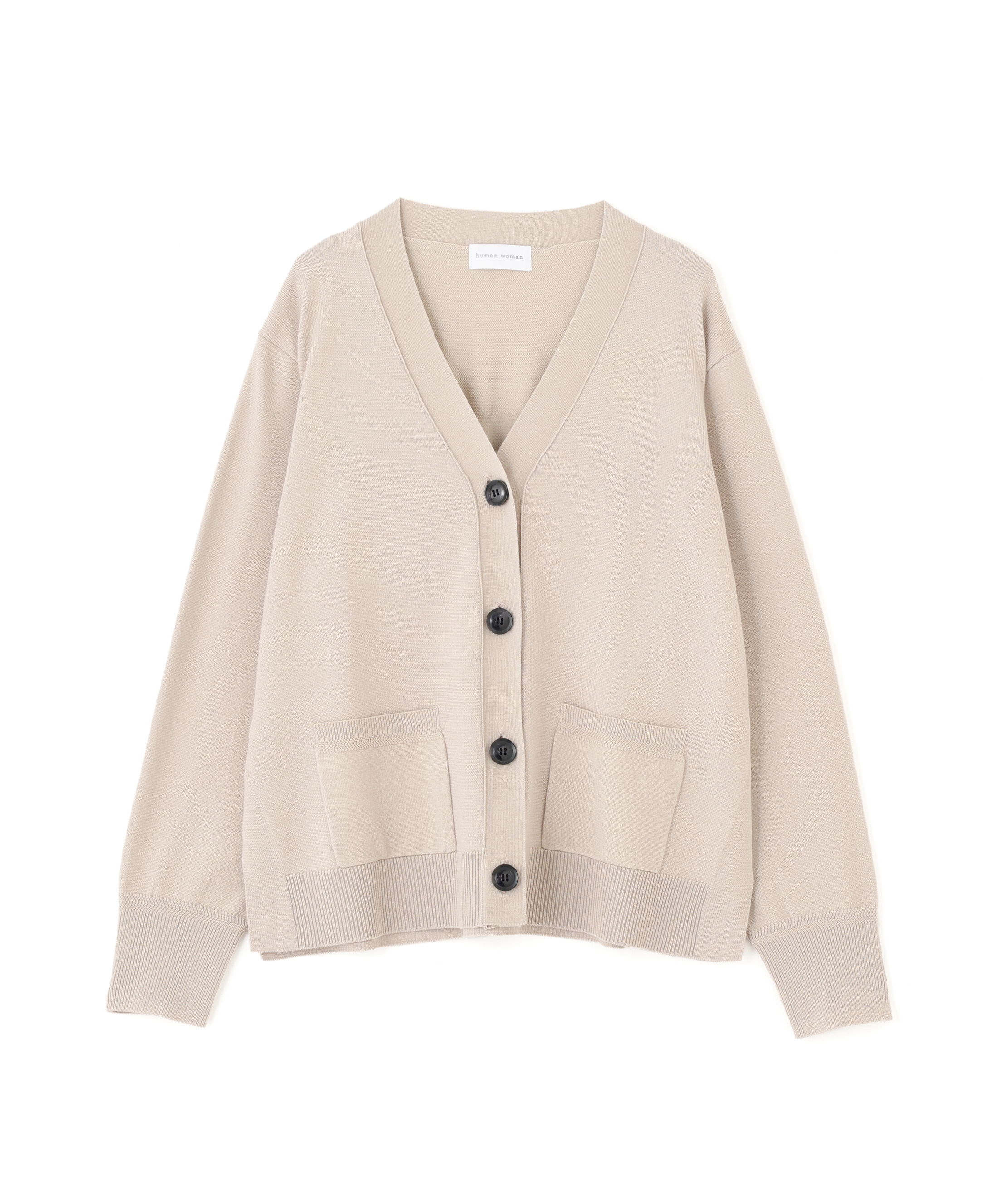  「◆ハイゲージプレーティングＶネックカーディガン」|ニット・セーター|