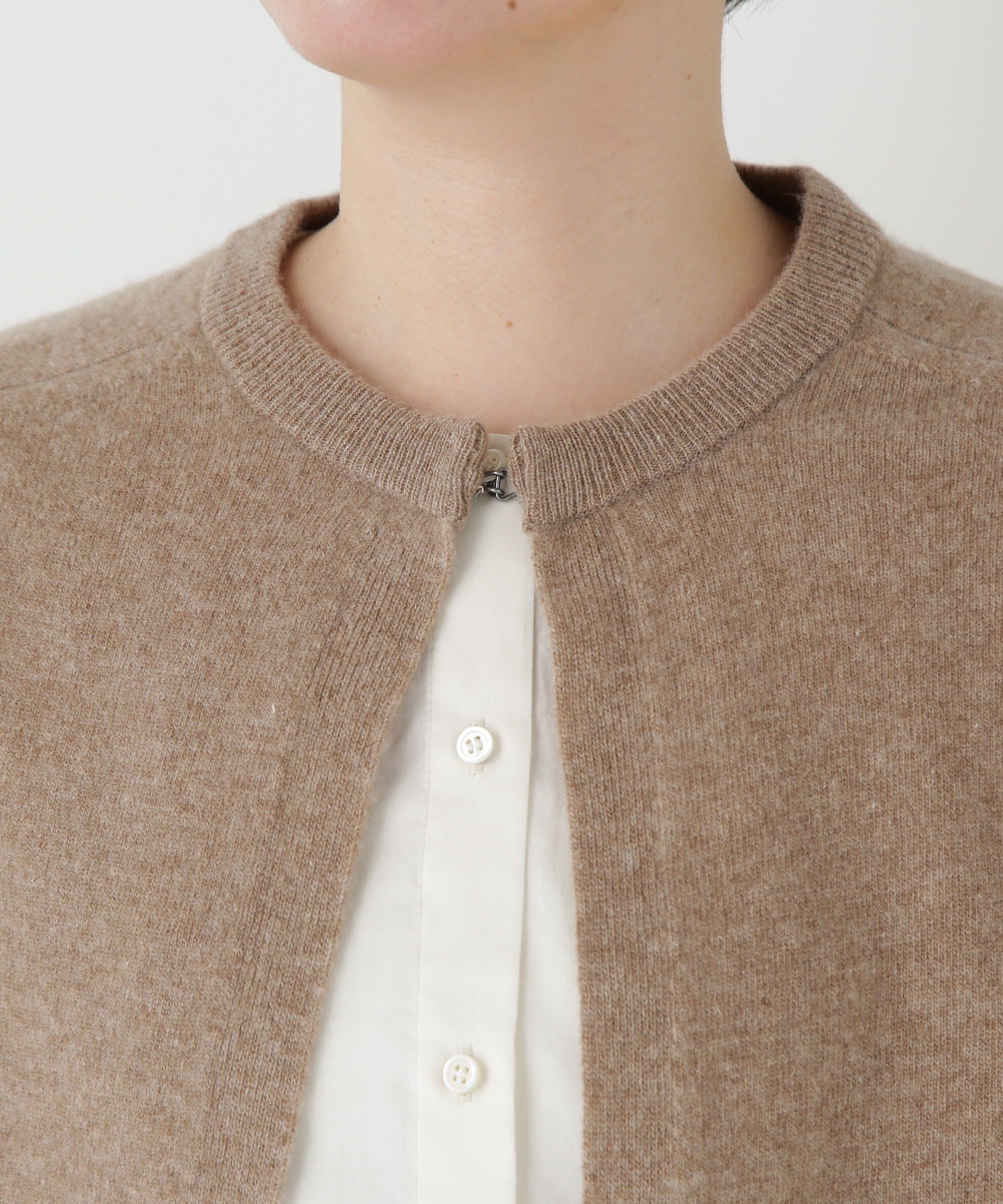  「◆ハイゲージウールケープニット」|ニット・セーター|