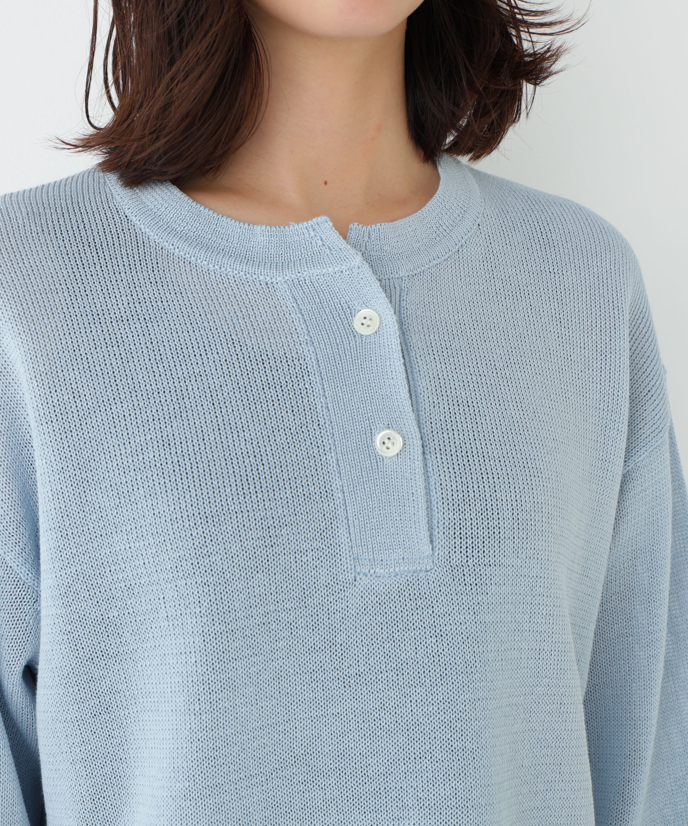  「◆≪ウォッシャブル≫ミドルゲージギマスキッパープルオーバー」|ニット・セーター|