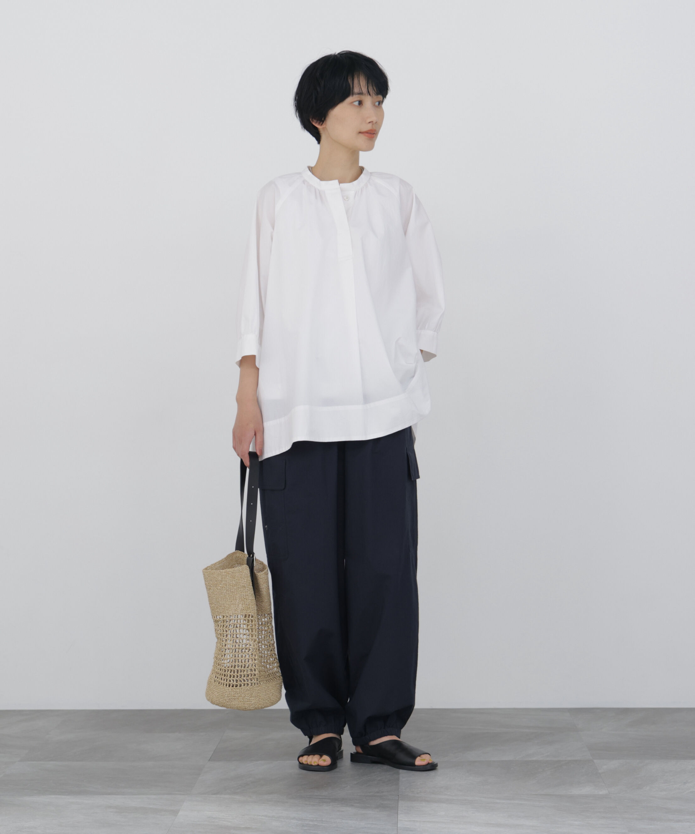  「◆フレアーチュニックブラウス」|シャツ・ブラウス|