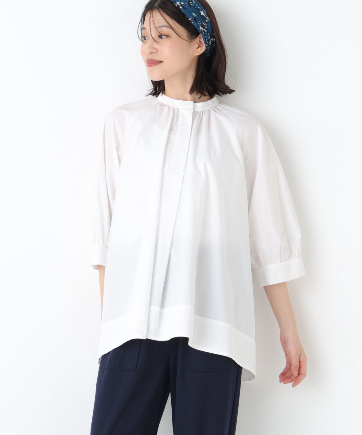  「◆フレアーチュニックブラウス」|シャツ・ブラウス|