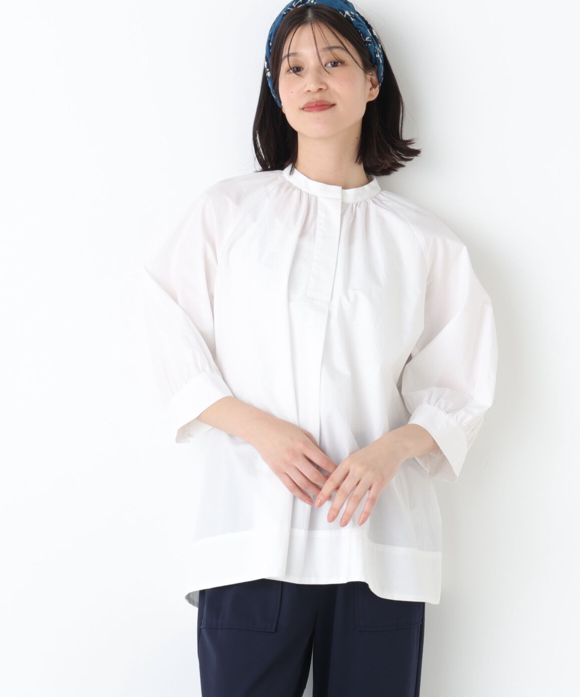  「◆フレアーチュニックブラウス」|シャツ・ブラウス|