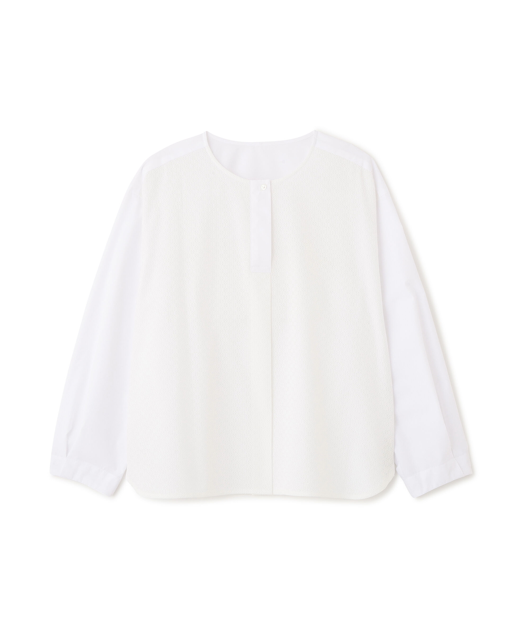  「◆カラミレーススキッパーブラウス」|シャツ・ブラウス|