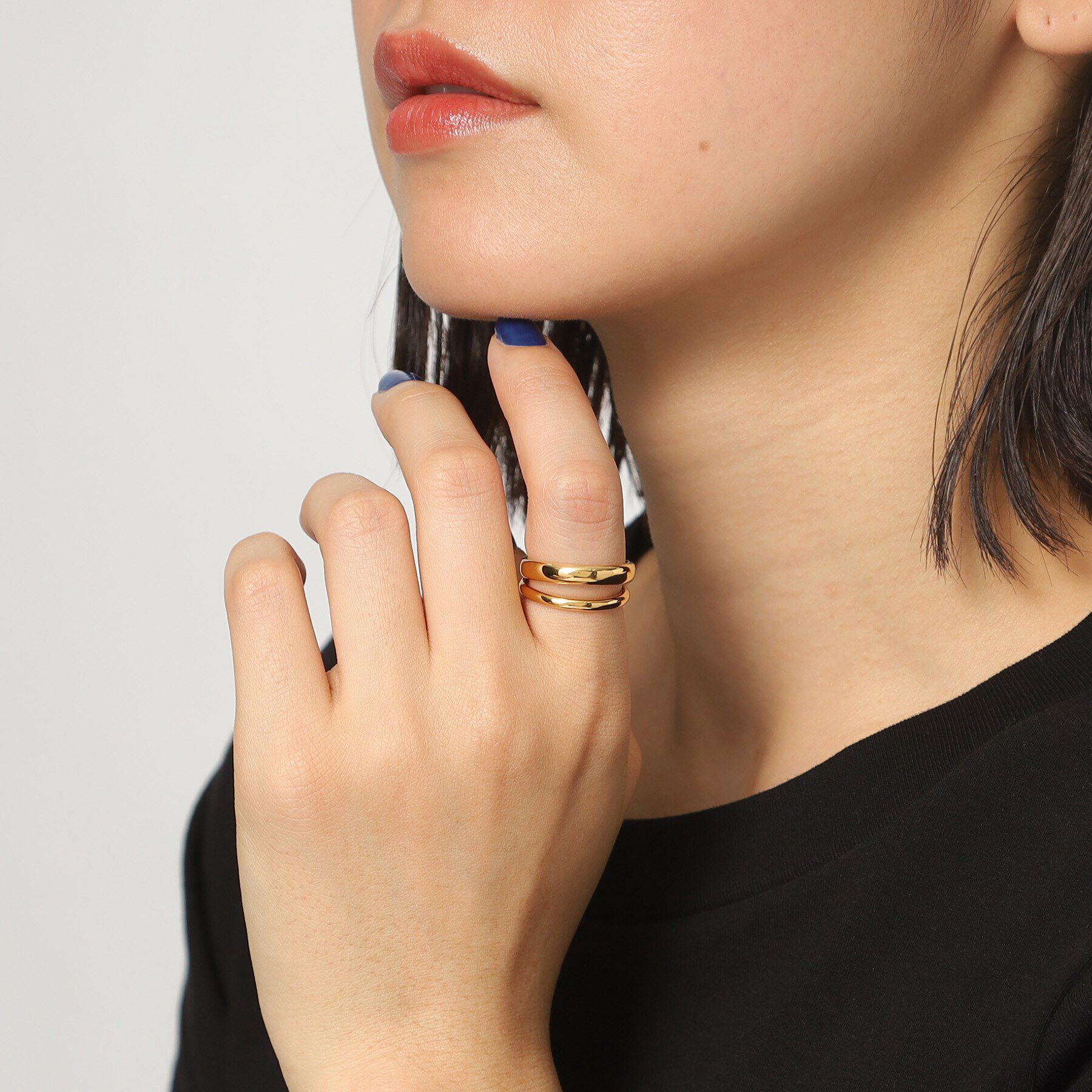 COCOSHNIK ONKITSCH「シルバー フロートリング ラウンド GP」|リング|